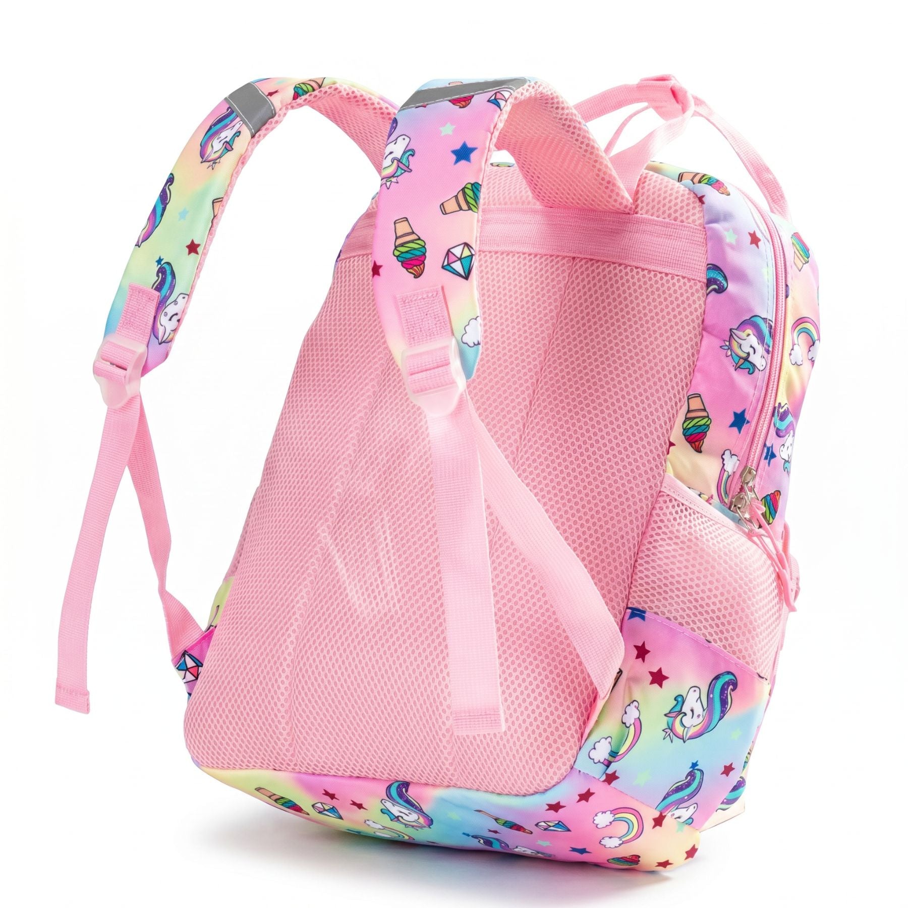 Cartable licorne arc-en-ciel | Tissu Oxford résistant | Multiples rangements | Port confortable