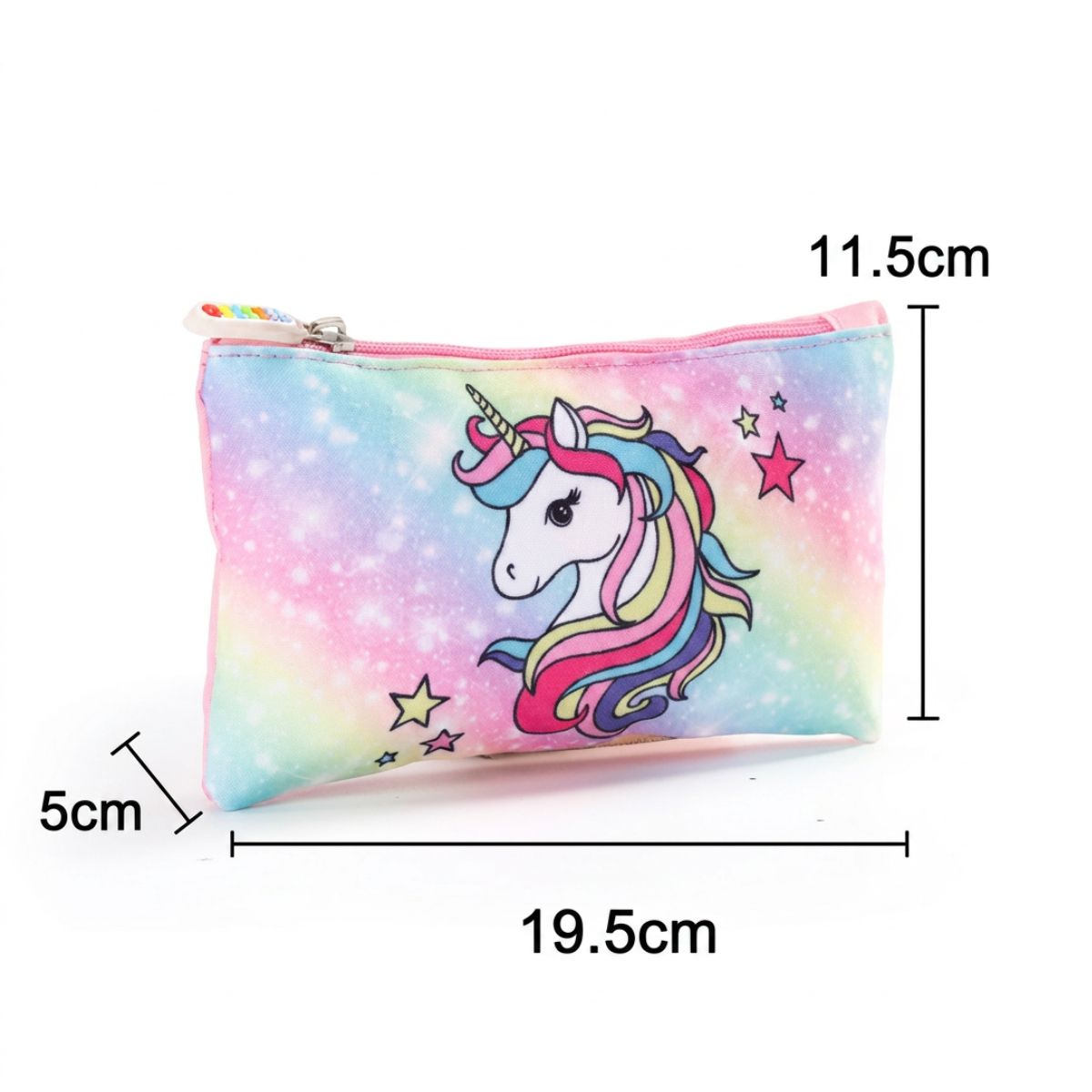 Cartable licorne pailleté à roulettes | Kit 3 pièces (cartable + sac repas + trousse) | Oxford résistant