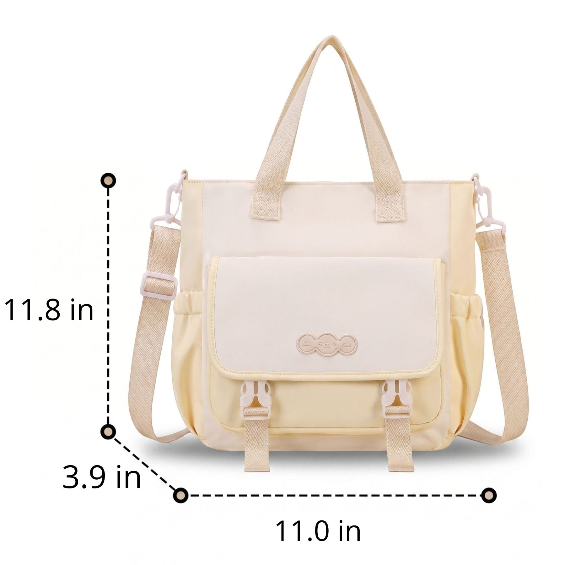 Cute Kawaii Backpack Set for Girls | 3-Piece Set | Durable Oxford Fabric