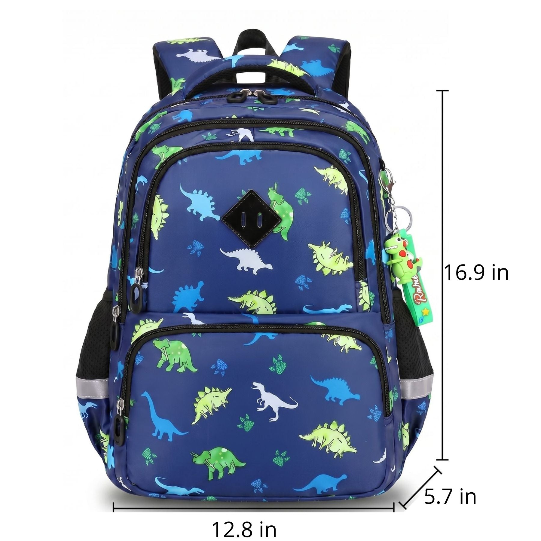 Tyrannosaurus School Backpack | Large Capacity | Durable Oxford Fabric | Multi-Compartment Storage