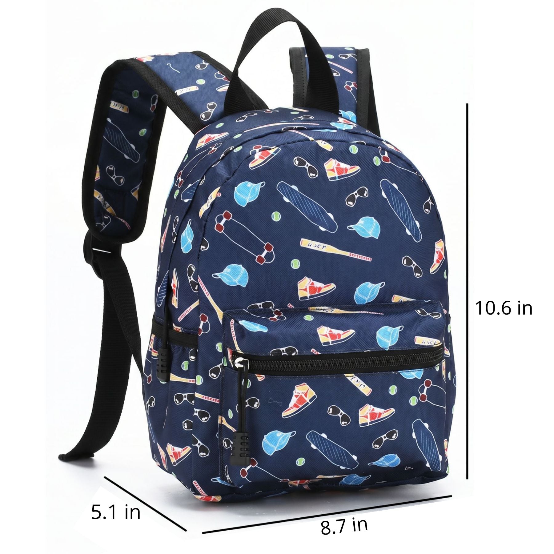 Kids Skateboard Backpack | Durable Oxford Fabric | Comfortable to Carry