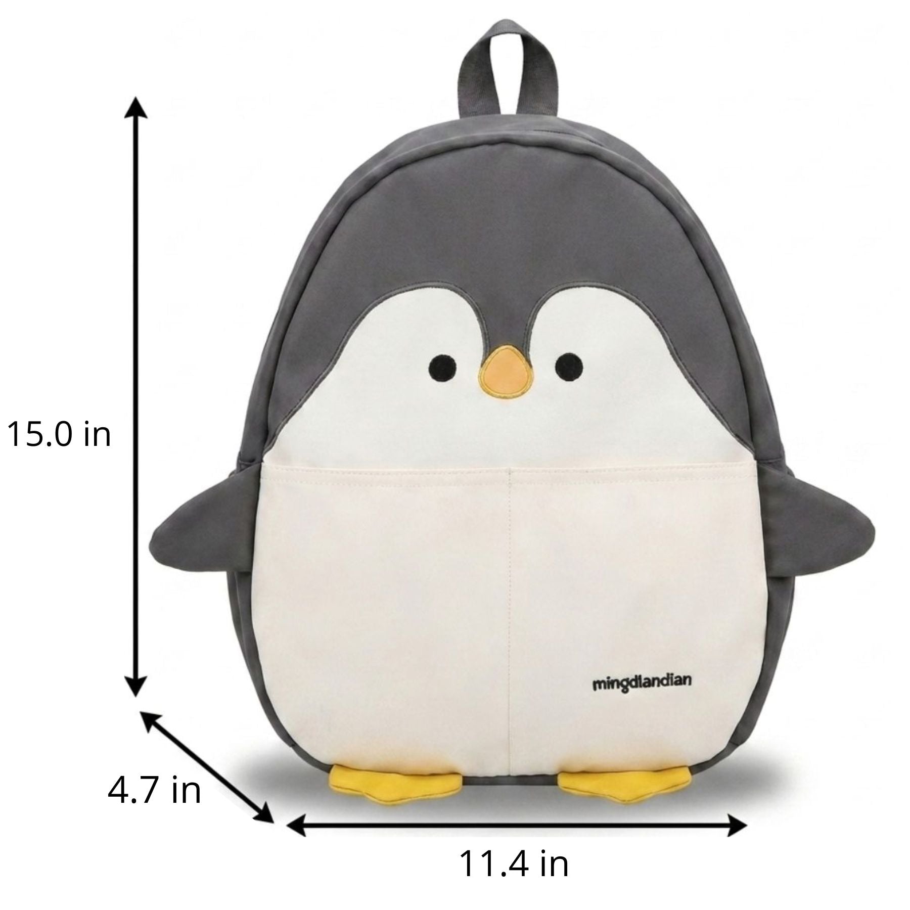 Kawaii Penguin Backpack | Durable Nylon | Comfortable Shoulder Straps | Everyday Use