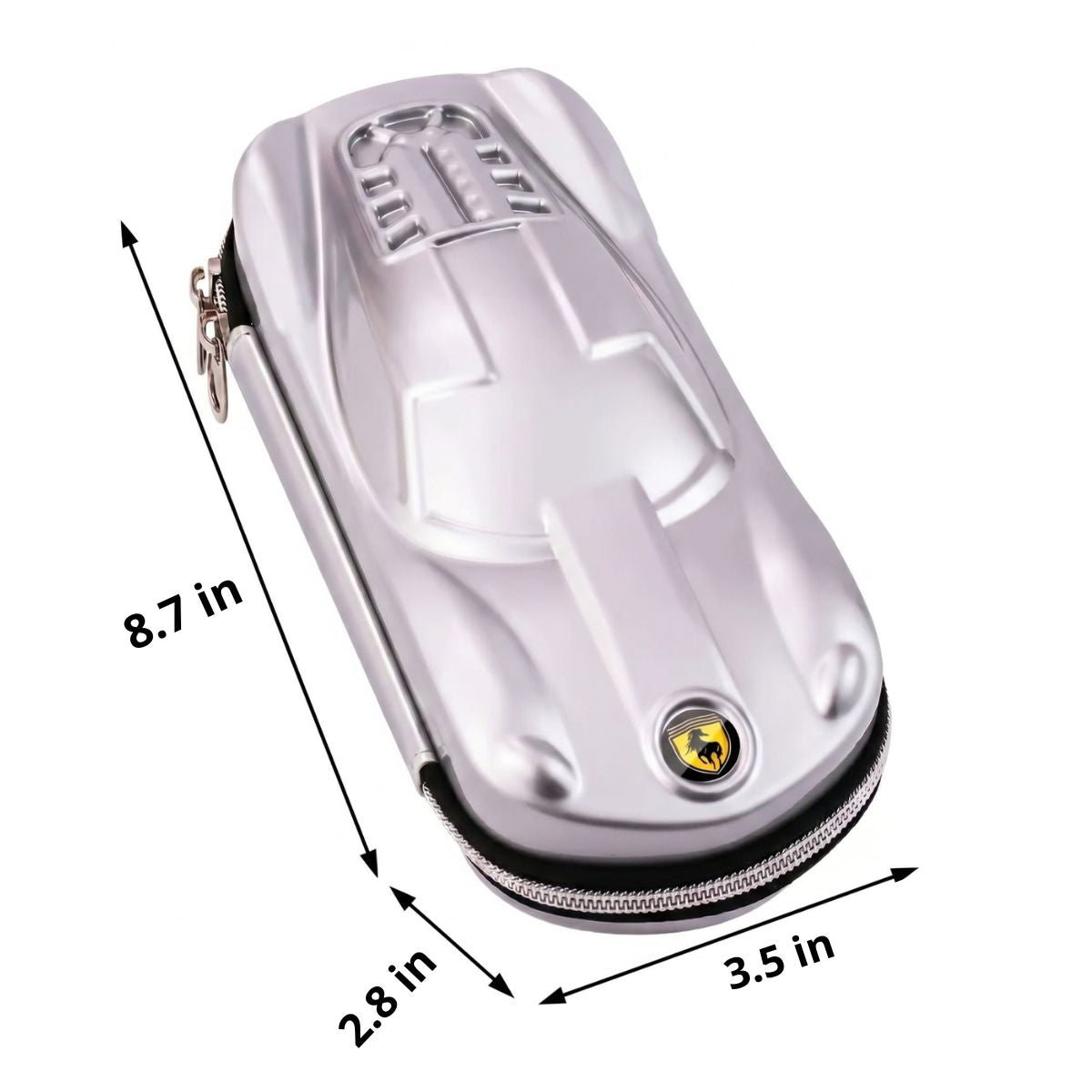 3D Sports Car Pencil Case | Rigid EVA Shell | Large Capacity | For Boys