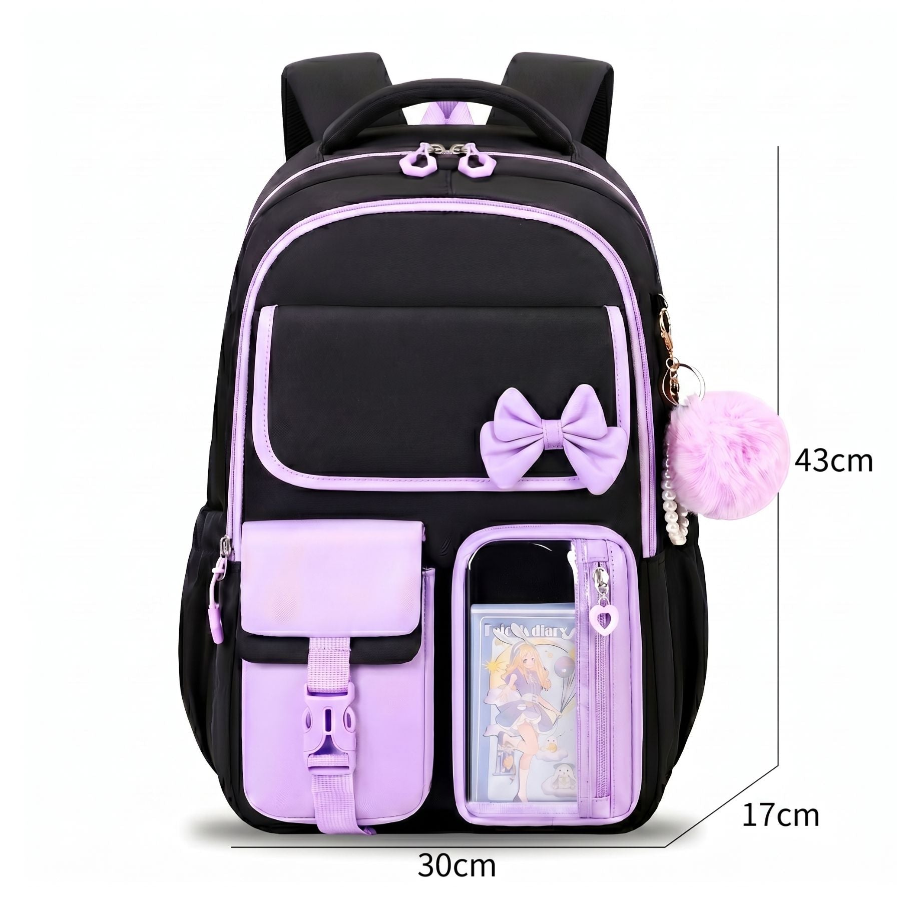Sac à dos Itabag Kawaii | Grande capacité | Oxford résistant | Multi-rangements