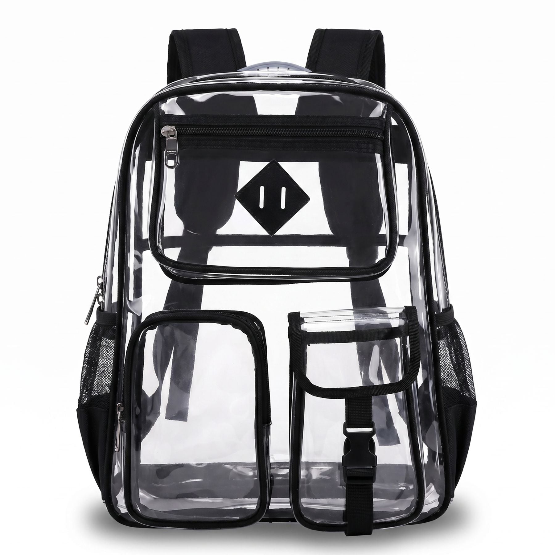 Sac à dos Transparent Kawaii | Grande capacité | PVC imperméable