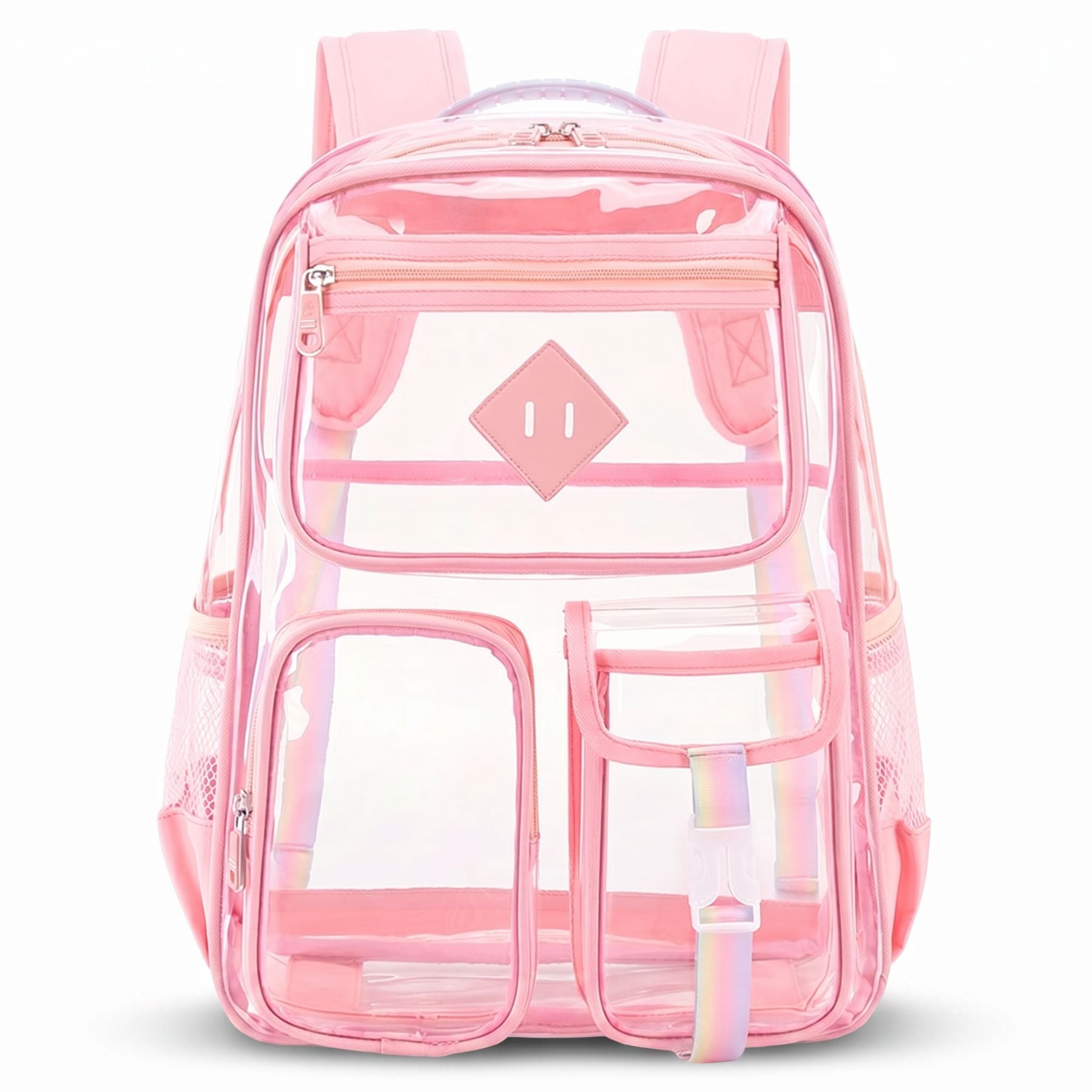 Sac à dos Transparent Kawaii | Grande capacité | PVC imperméable