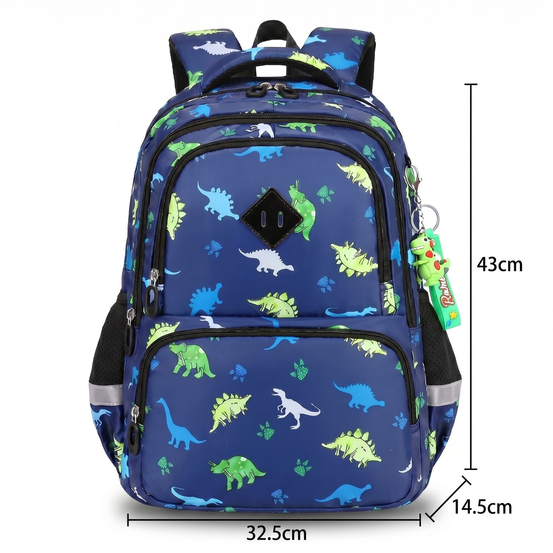 Sac à dos Tyrannosaure | Grande capacité | Oxford résistant | Multi-rangements