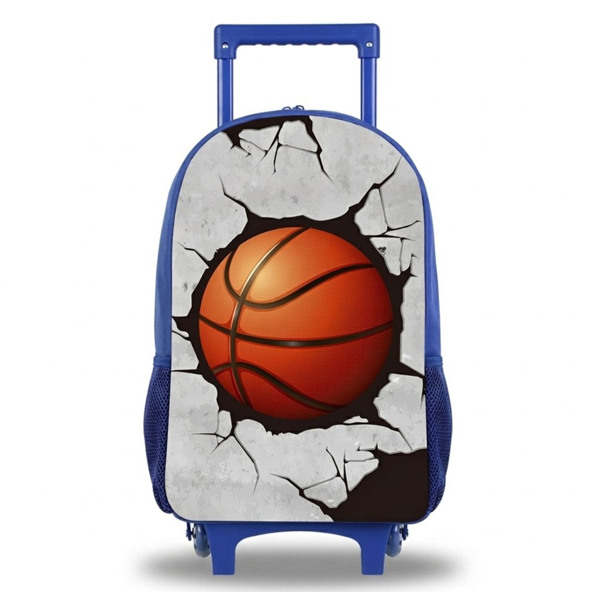 Sac à dos basket à roulettes | Polyester résistant | Poignée réglable | Grande capacité