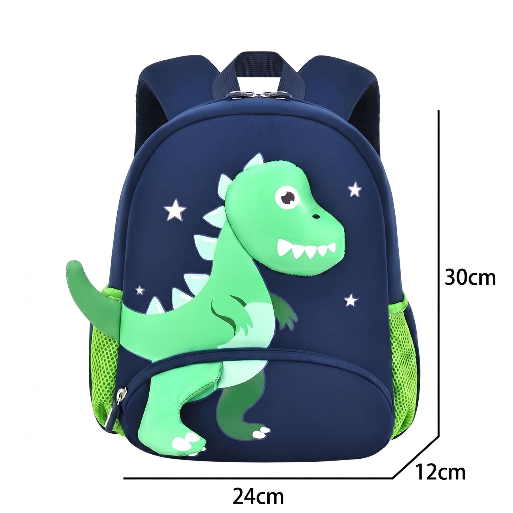 Sac à dos maternelle dinosaure | Bretelles respirantes | Tissu néoprène léger | Port confortable