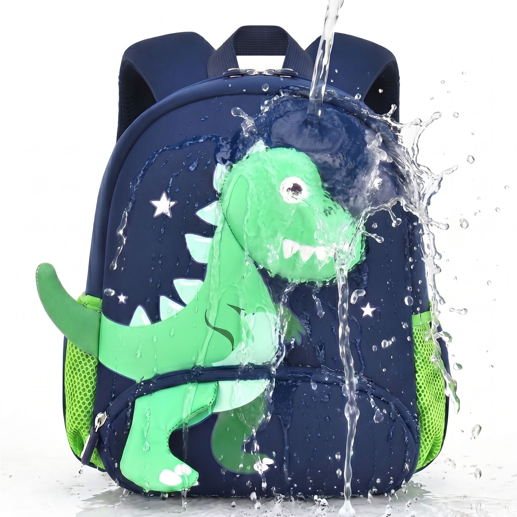 Sac à dos maternelle dinosaure | Bretelles respirantes | Tissu néoprène léger | Port confortable