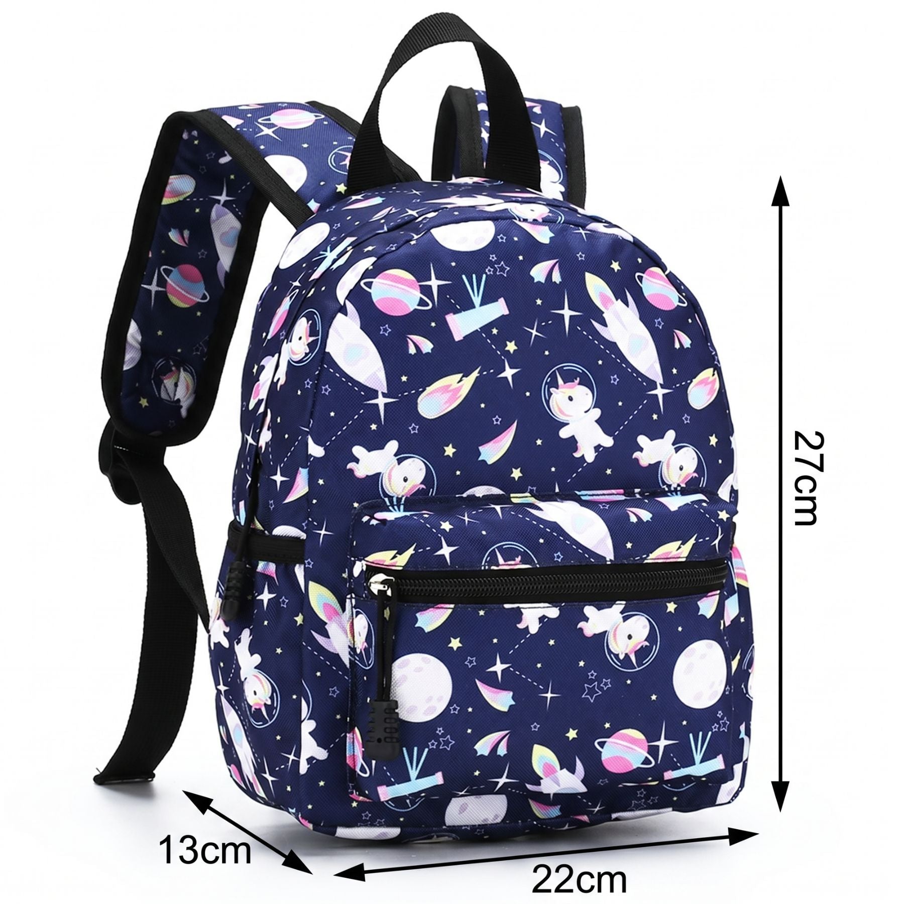 Sac à dos licorne astronaute | Tissu Oxford résistant | Port confortable