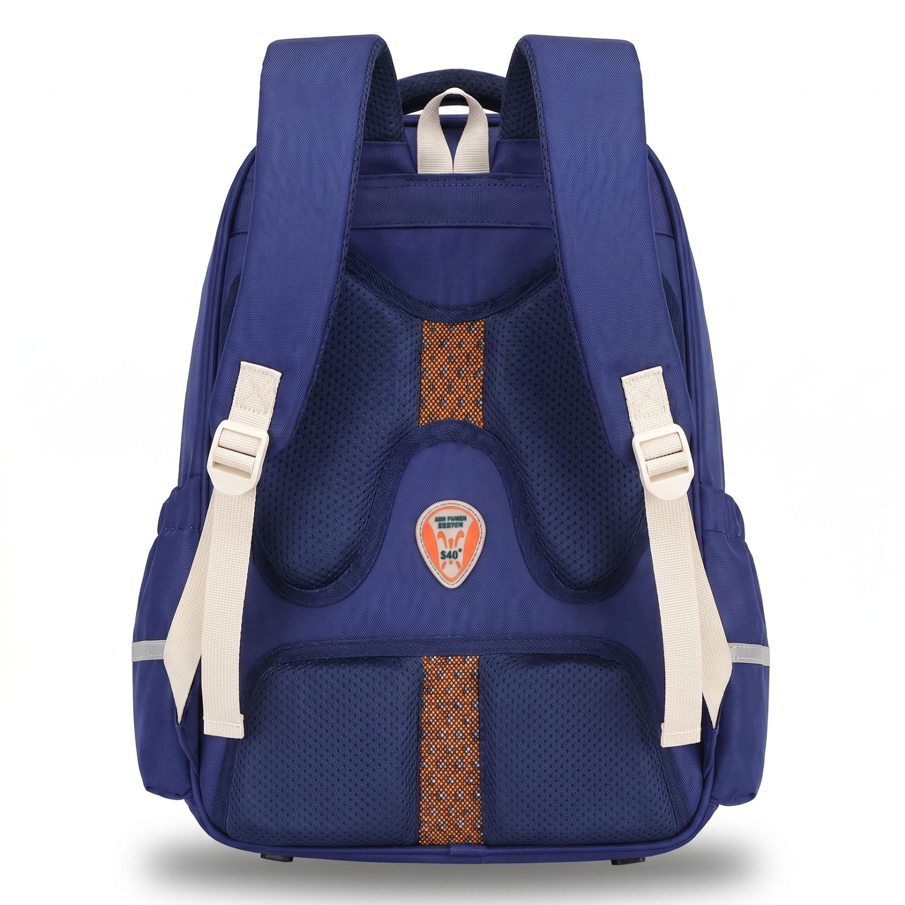 Sac à dos scolaire bleu | Grande capacité | Tissu Oxford résistant | Port confortable