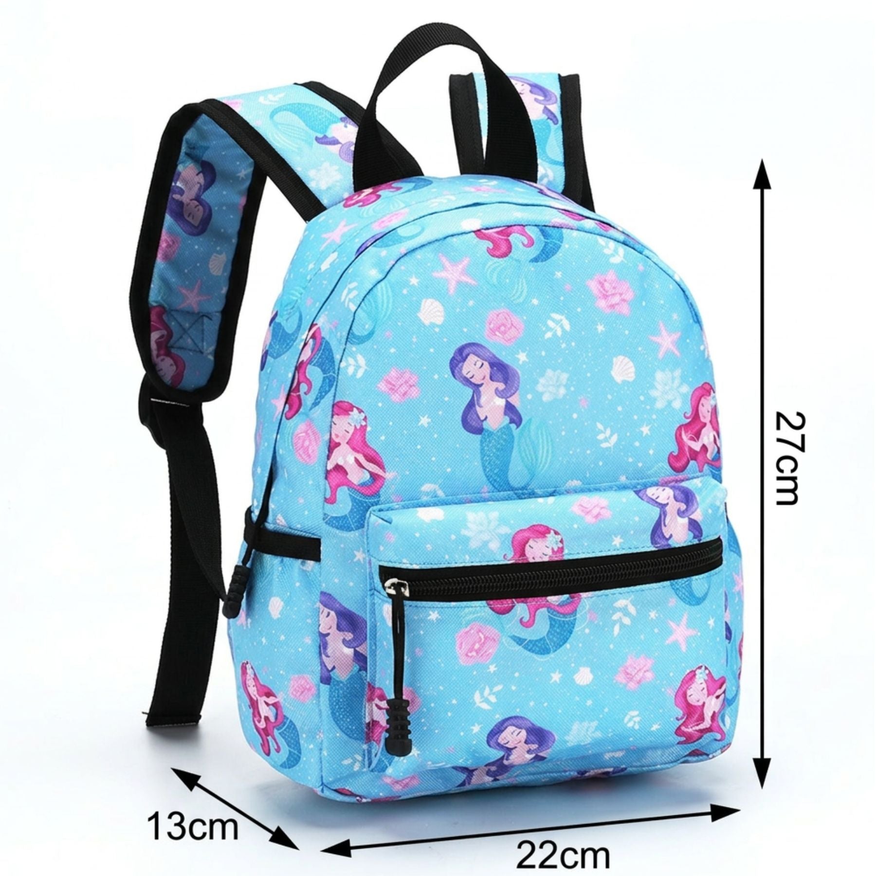 Sac à dos sirène enchantée | Tissu Oxford résistant | Port confortable