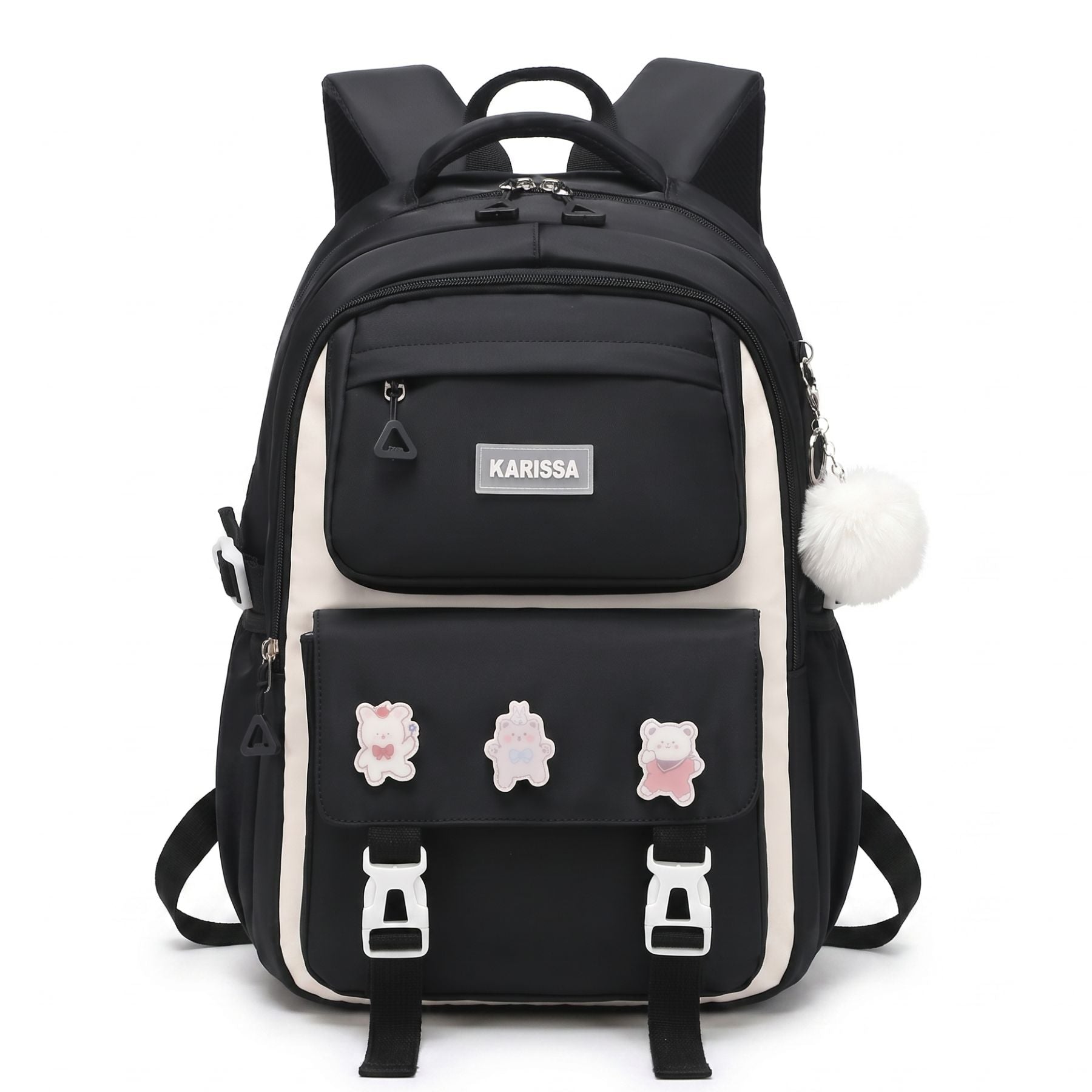 Sac scolaire Kawaii KARISSA | Grande capacité | Oxford résistant | Bretelles confortables