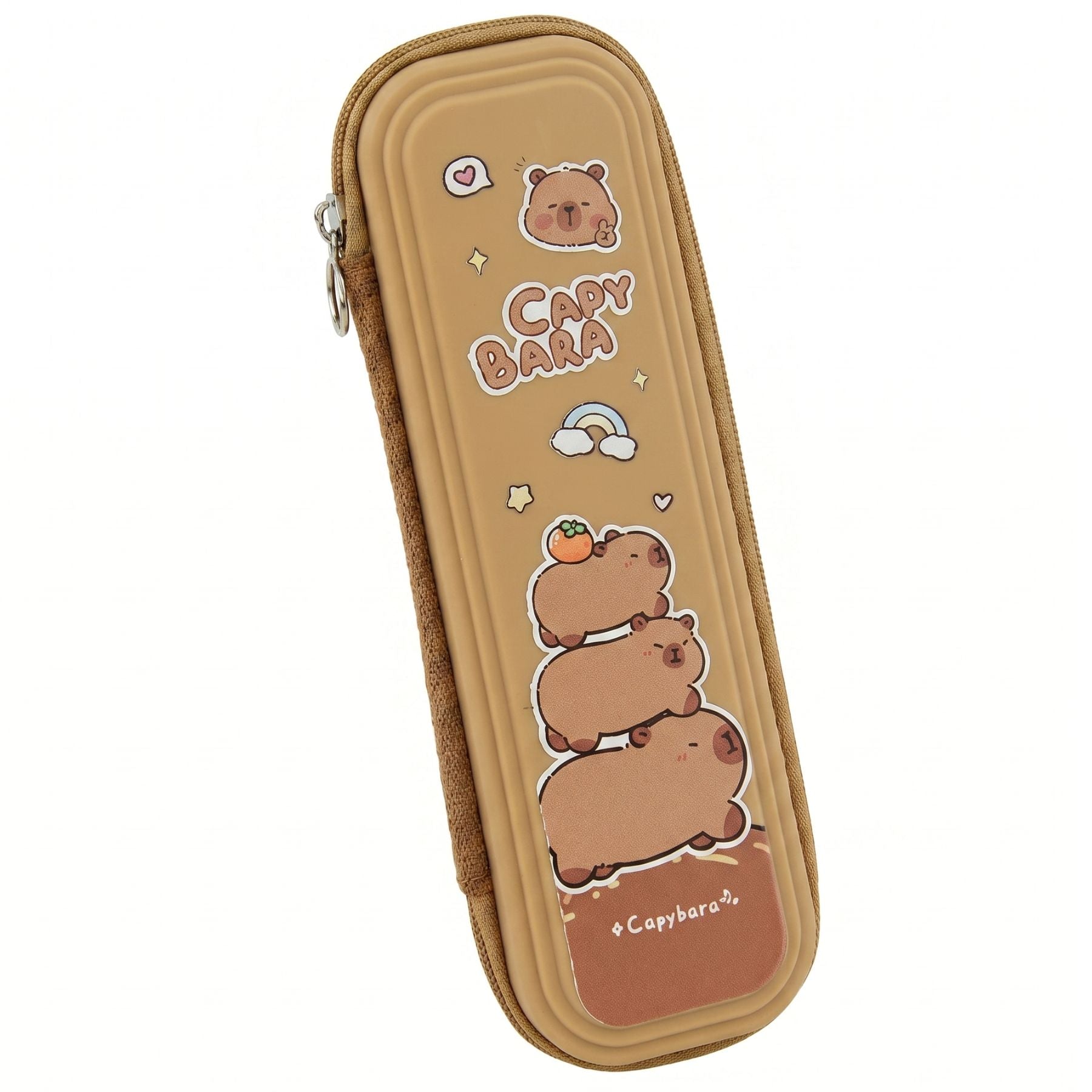 Trousse à crayons animal cartoon | Coque rigide waterproof | Compartiment unique grande capacité | Protège et organise