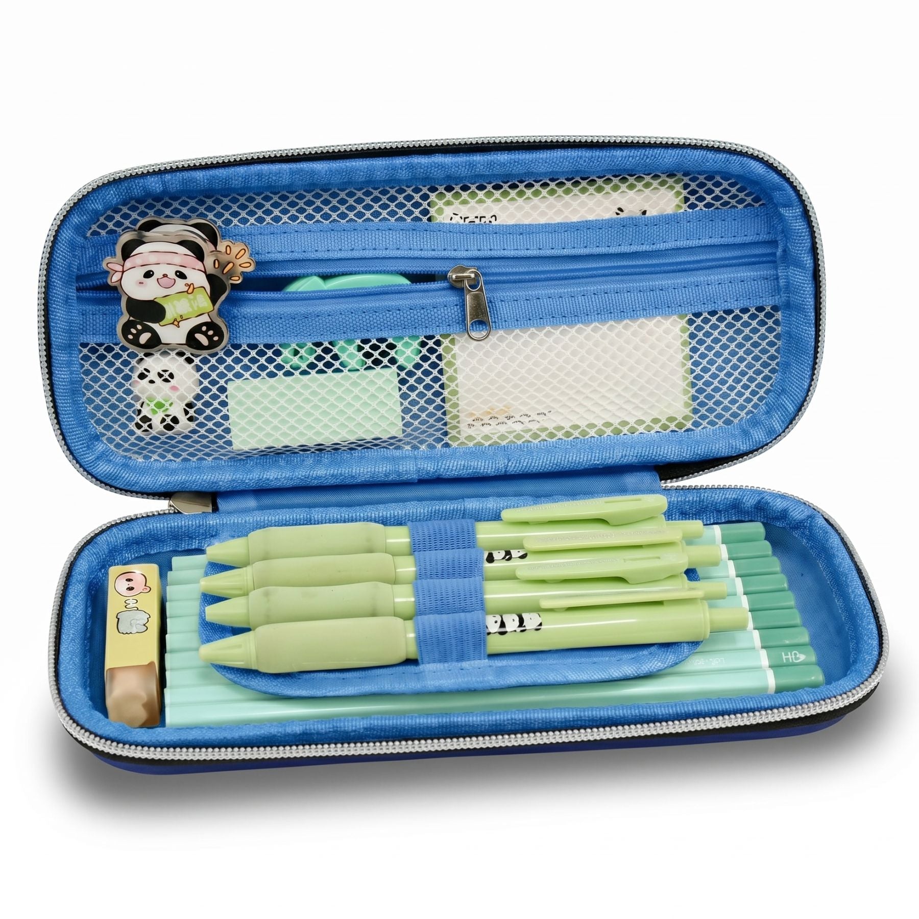 Trousse à crayons dinosaure 3D | Coque EVA rigide waterproof | Grande capacité zippée | Protection optimale des fournitures