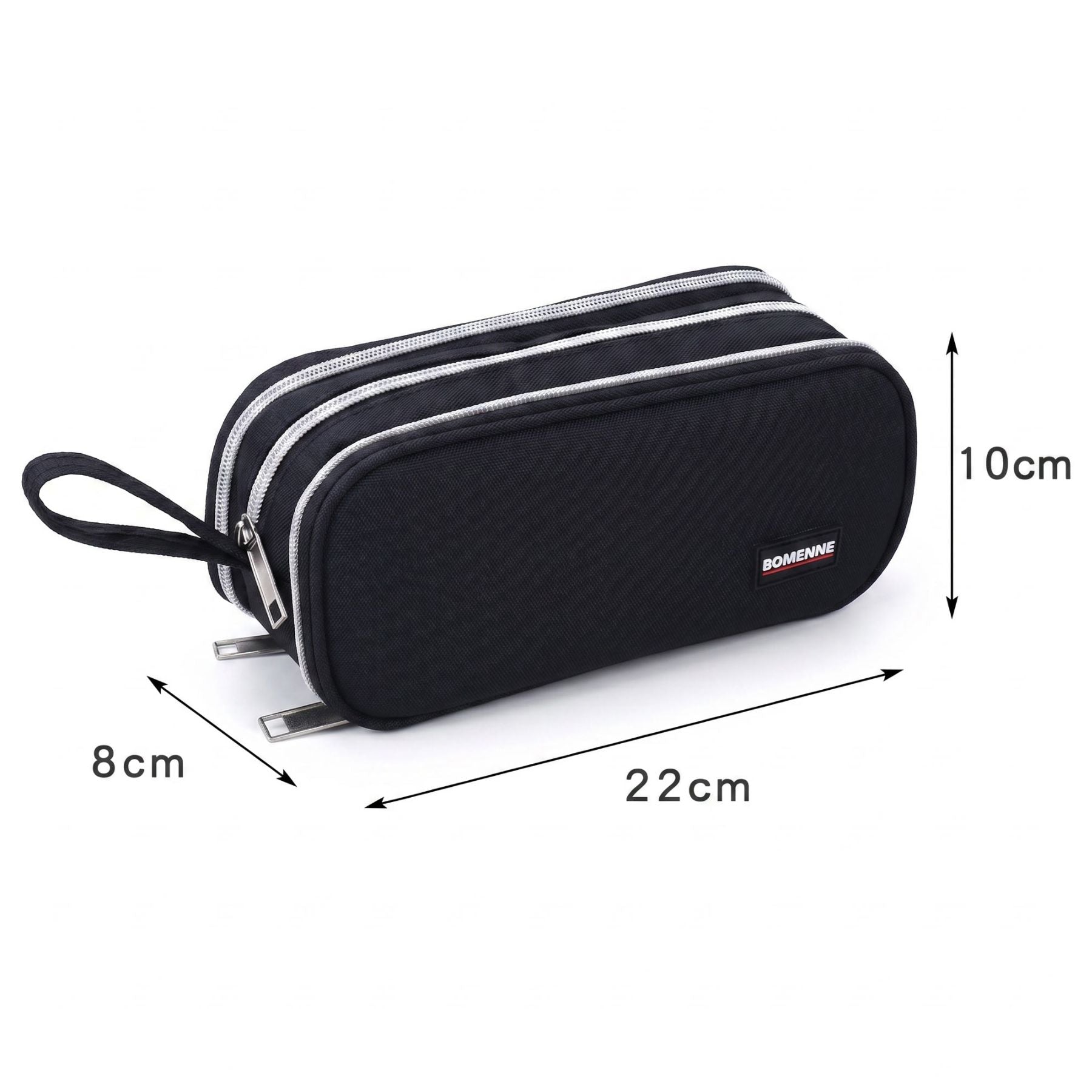 Trousse scolaire 3 compartiments | Triple zip | Grande capacité | Organisation maximale