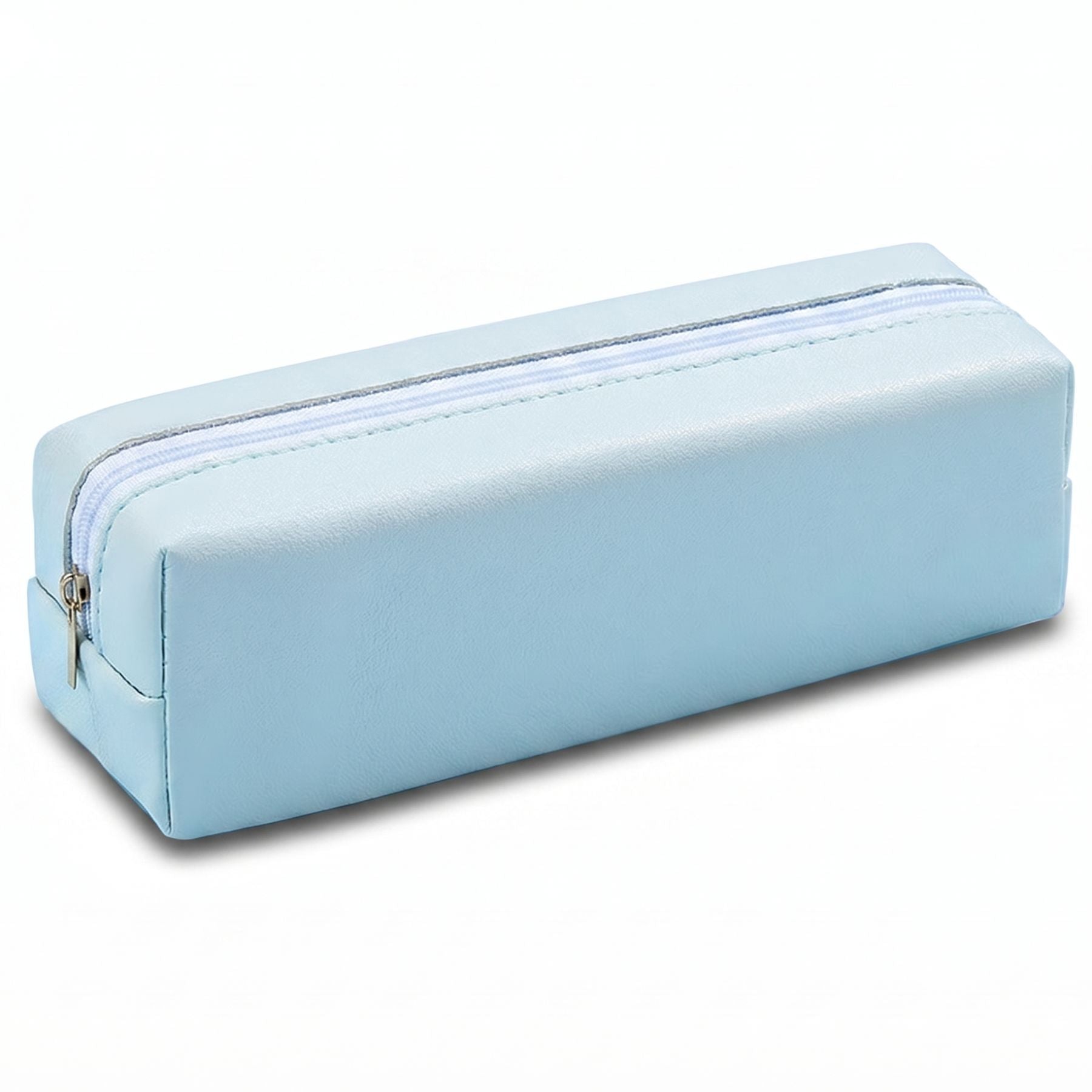 Trousse scolaire design épuré | Cuir PU résistant | Grande capacité | Rangement rapide