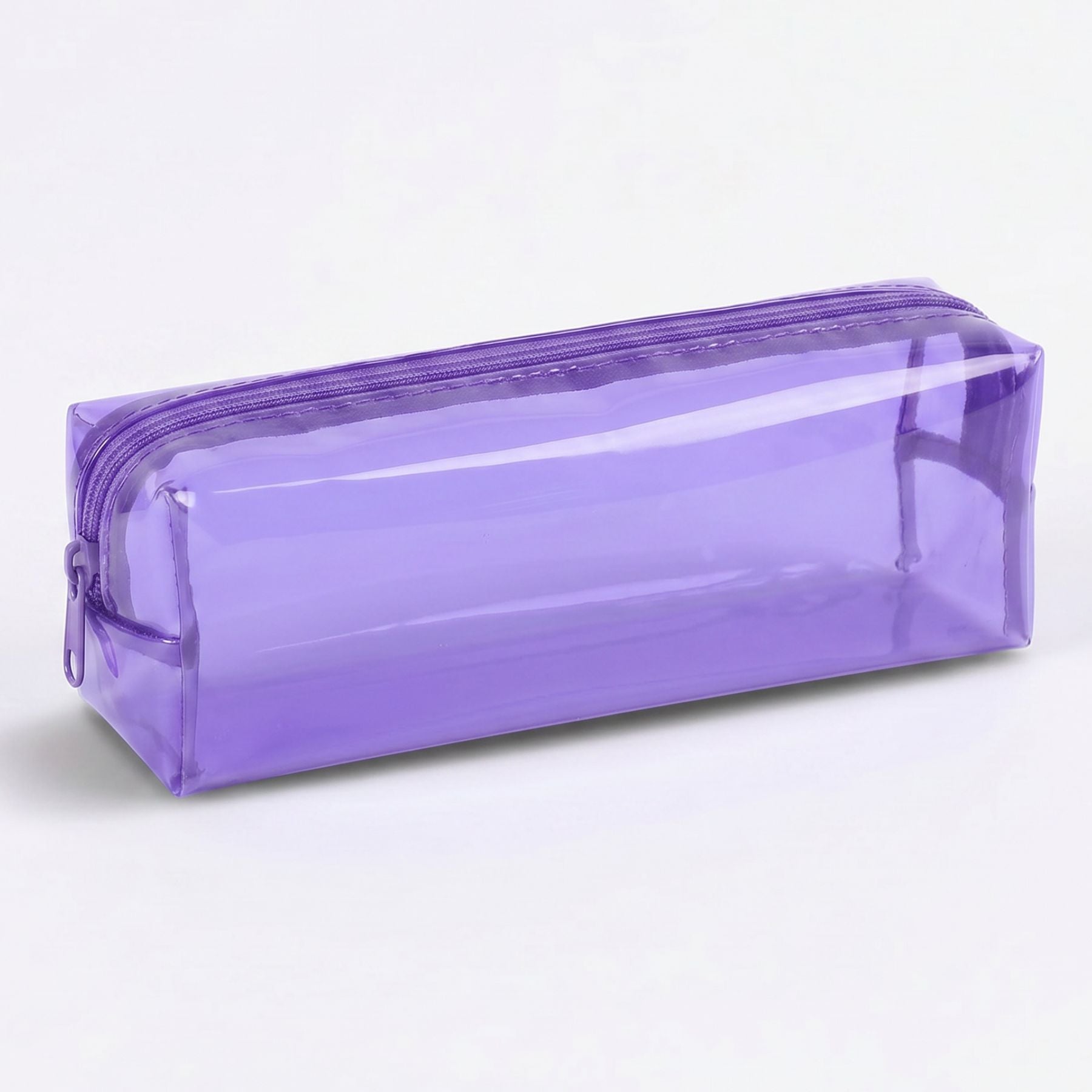 Trousse scolaire transparente | PVC résistant | Format spacieux | Accès facile à vos fournitures
