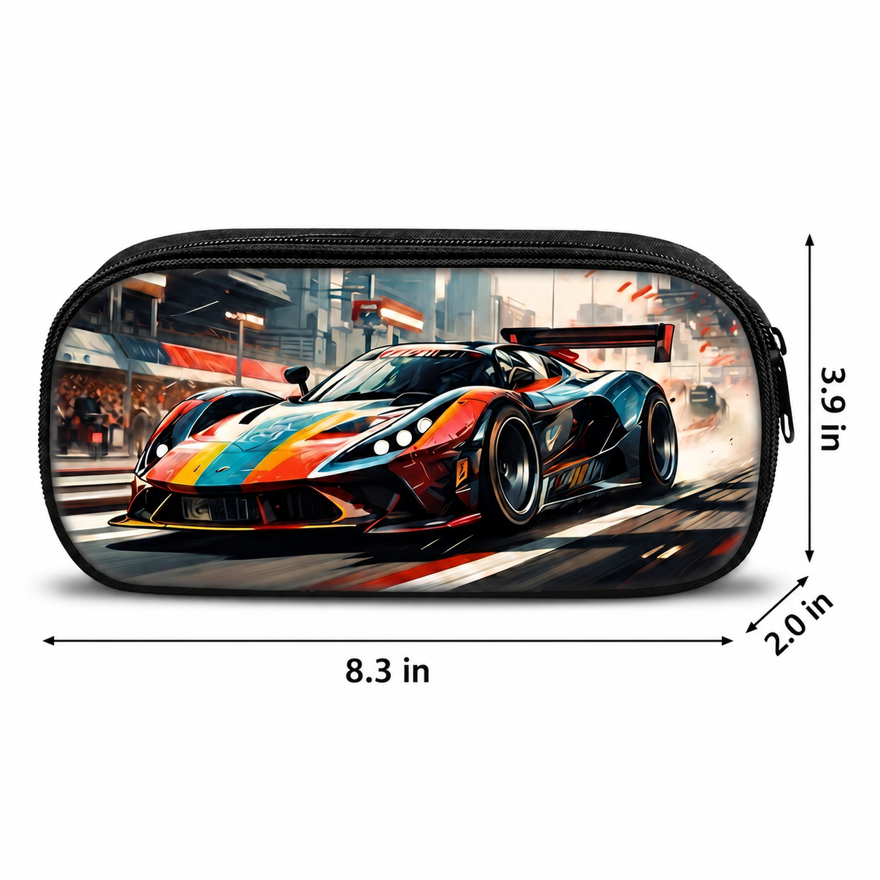 Sports Car Pencil Case | Large Capacity | Practical School Storage