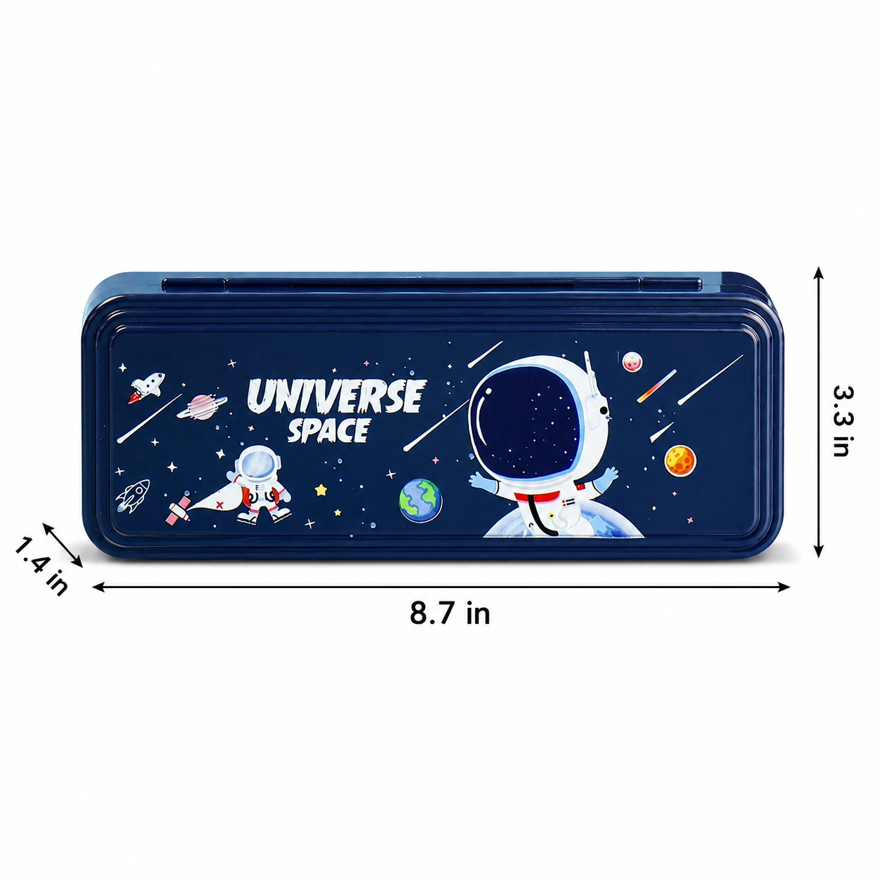 Astronaut Pencil Case | Combination Lock | Large Capacity | Hard Shell