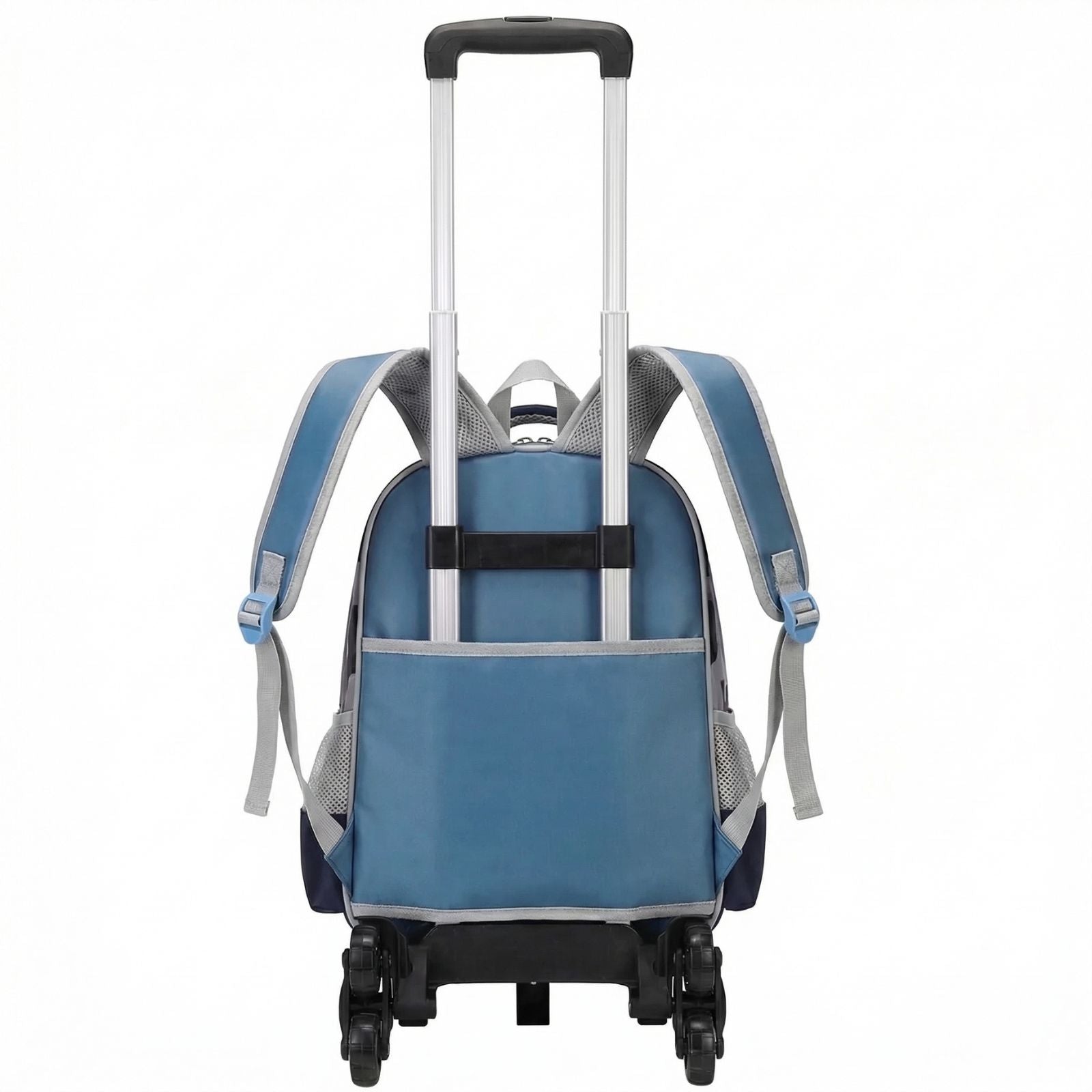 Cartable à Roulettes Garçon | Motif Astronaute 3D | Set 3 Pièces | Imperméable École Primaire