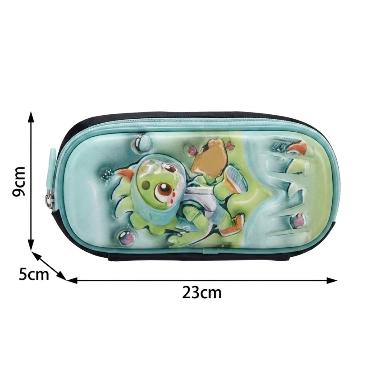 Cartable dinosaure à roulettes | Ensemble 3 pièces (sac+lunch bag+trousse) | Tissu Oxford résistant