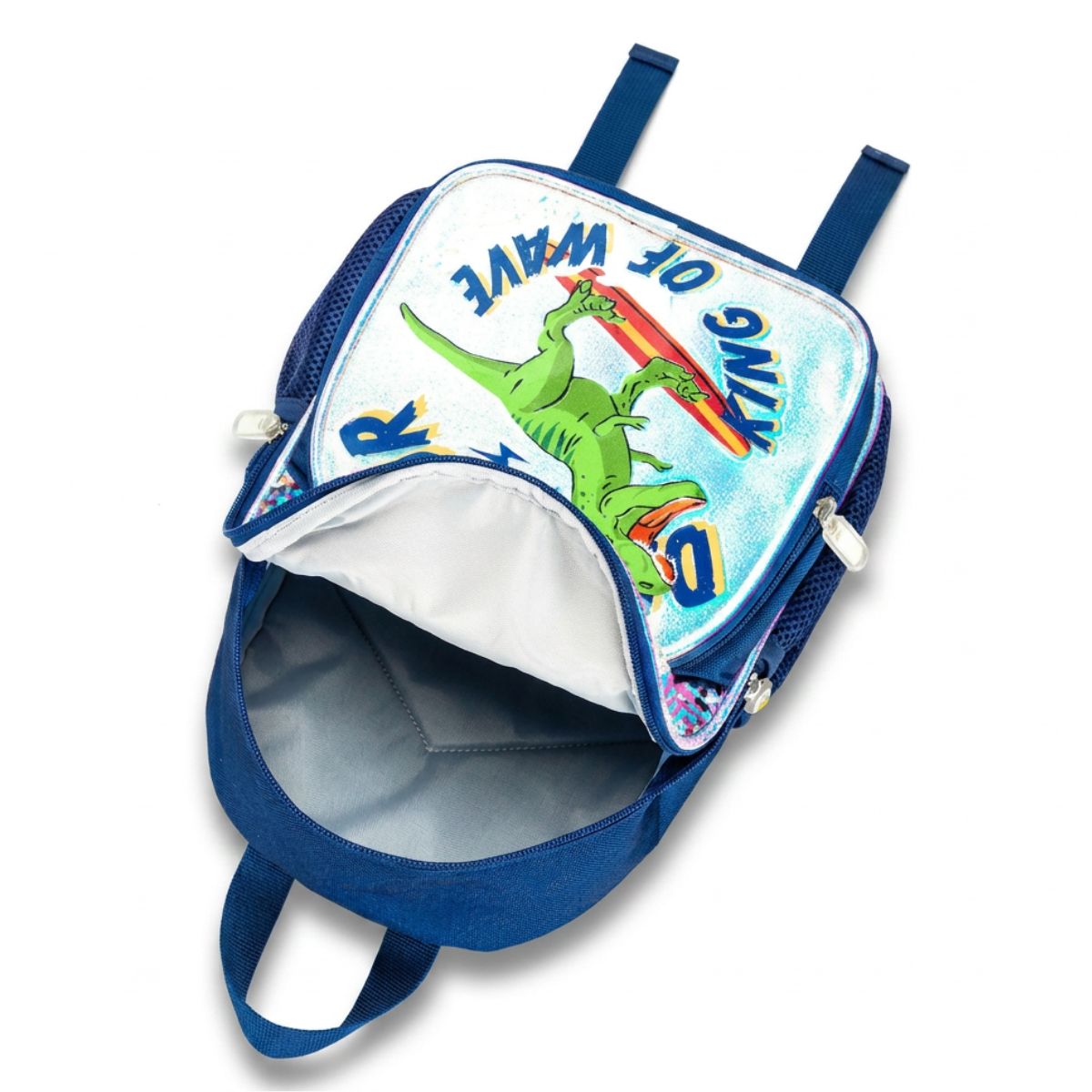 Cartable dinosaure pailleté | Bretelles confortables | Oxford résistant