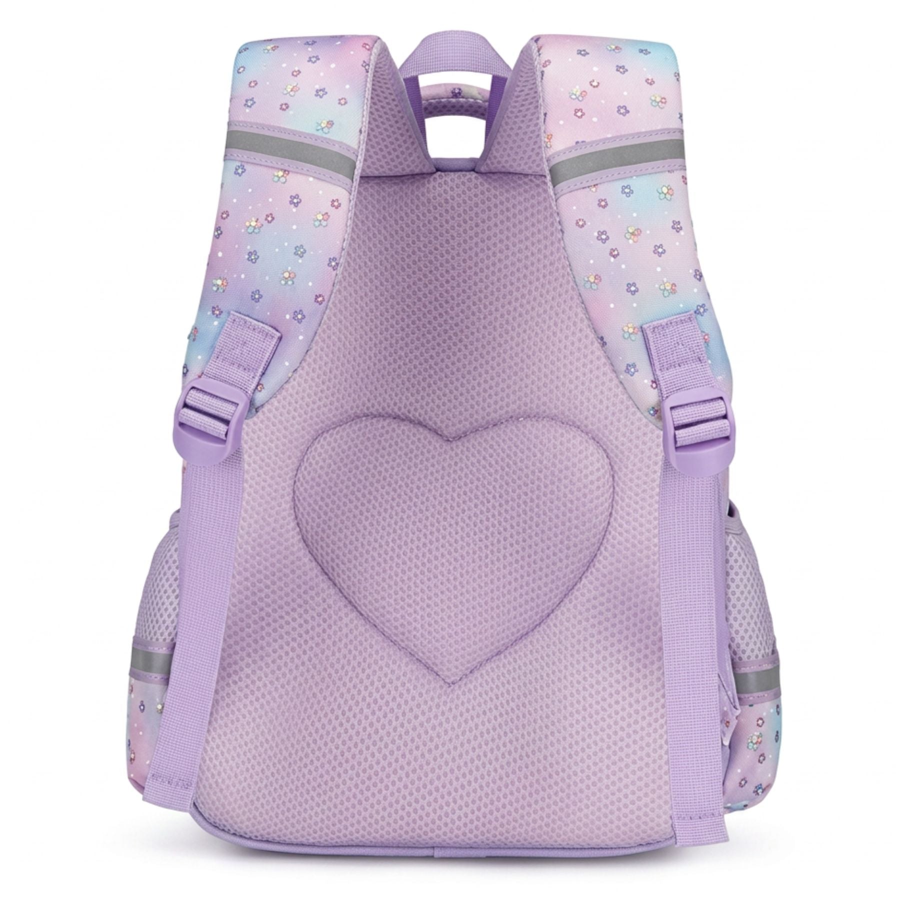 Cartable licorne 3D en tissu Oxford | Grande capacité | Coque transparente brillante