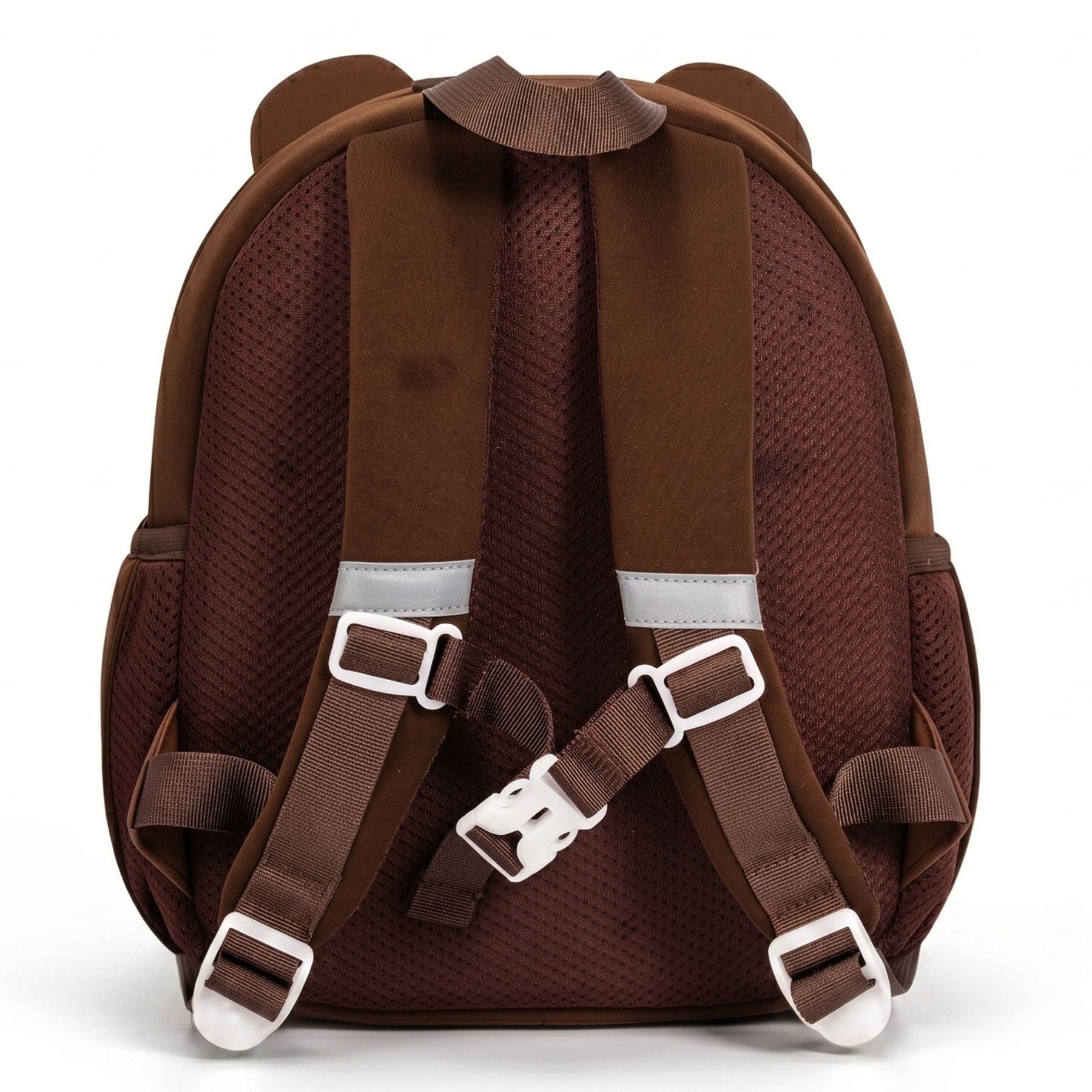 Cartable maternelle ourson | Compartiments zippés | Tissu néoprène respirant