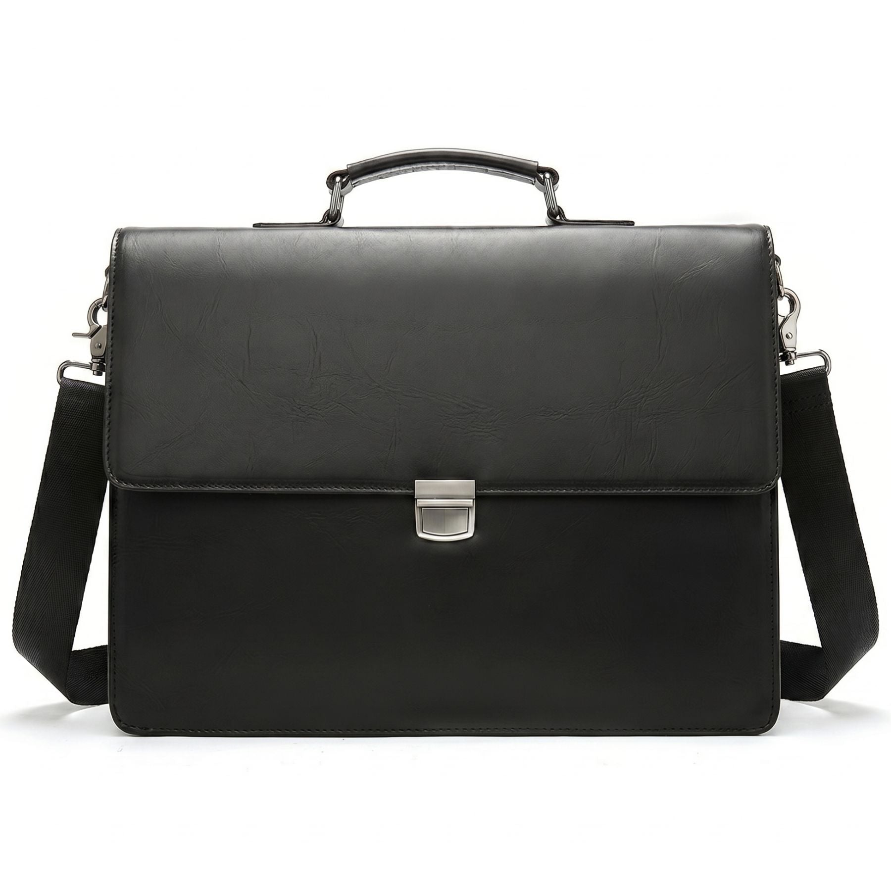 Cartable professionnelle business pour homme | Grande capacité | Cuir résistant