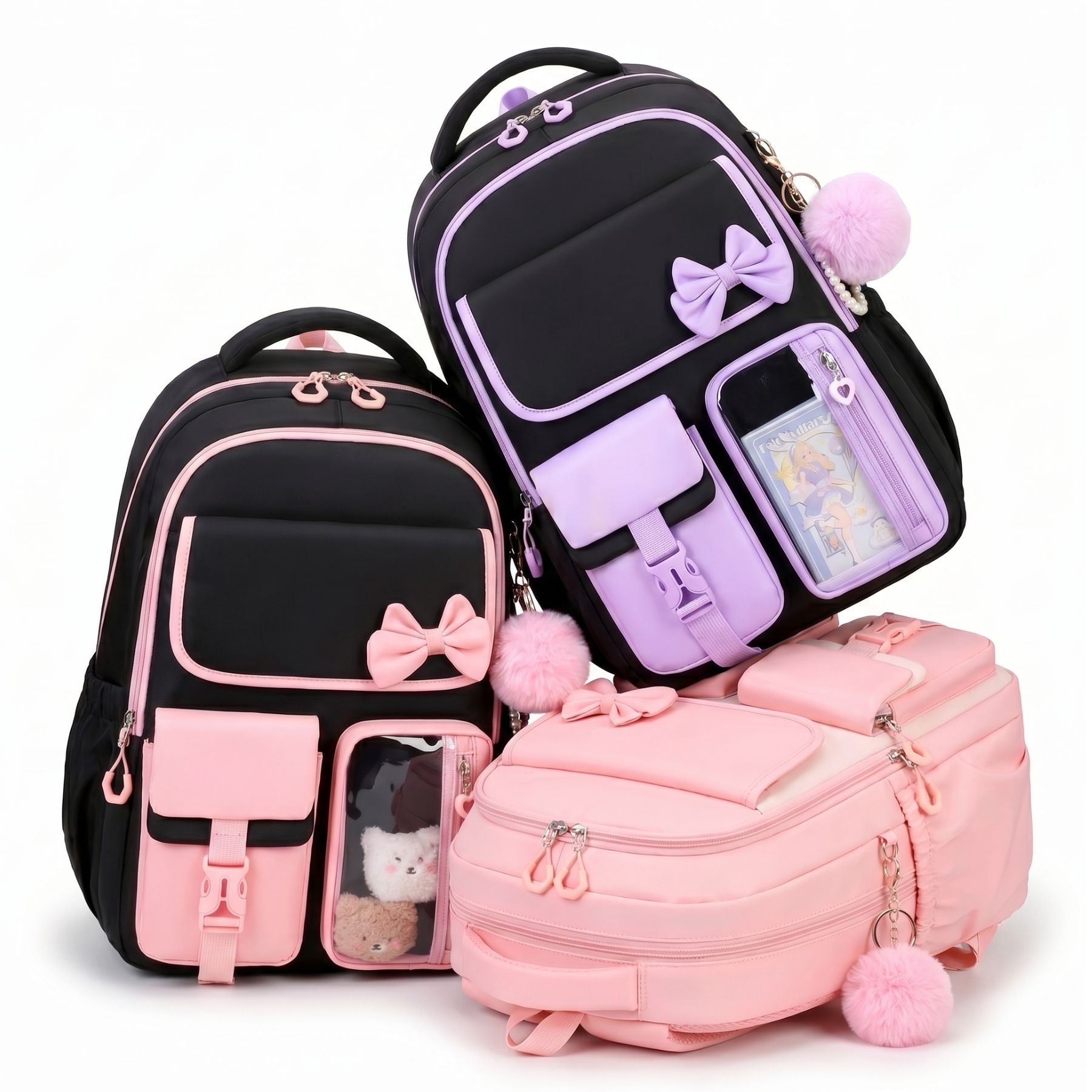 Sac à dos Itabag Kawaii | Grande capacité | Oxford résistant | Multi-rangements