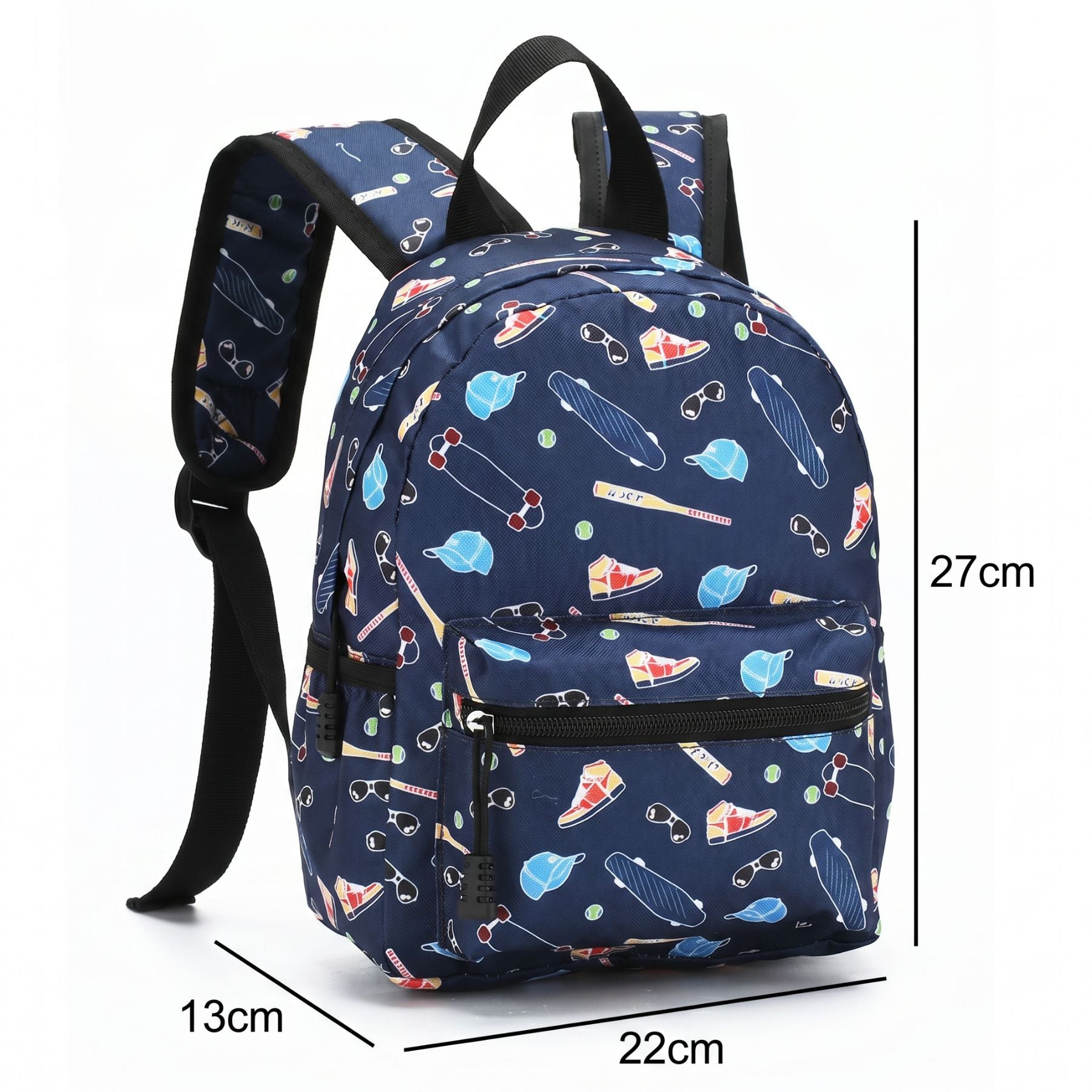Sac à dos skateboard enfant | Tissu Oxford résistant | Port confortable