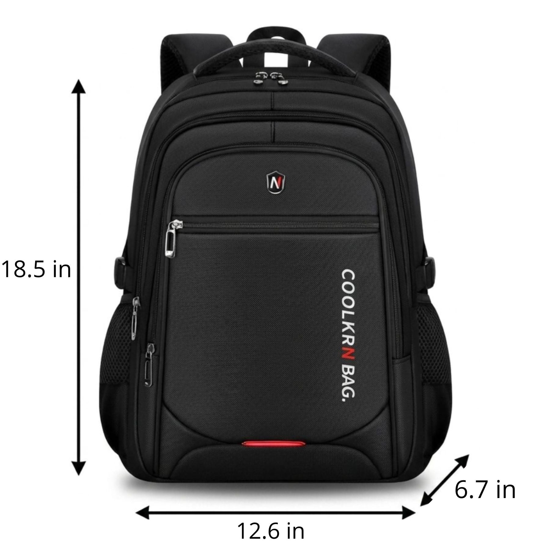 Modern School Backpack | Large Capacity | Waterproof Oxford Fabric