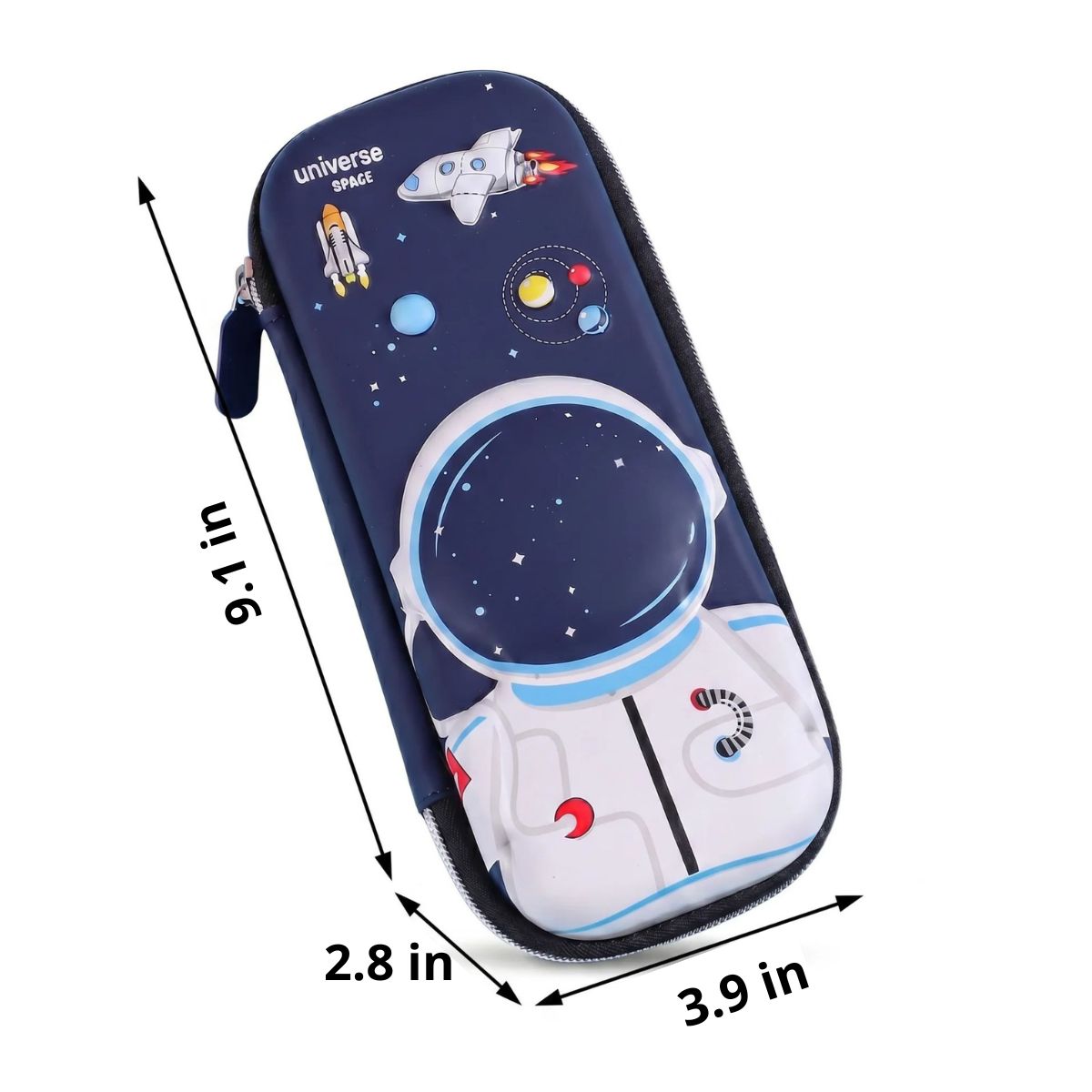 3D Astronaut EVA Pencil Case | Rigid Shell | Large Capacity | For Boys