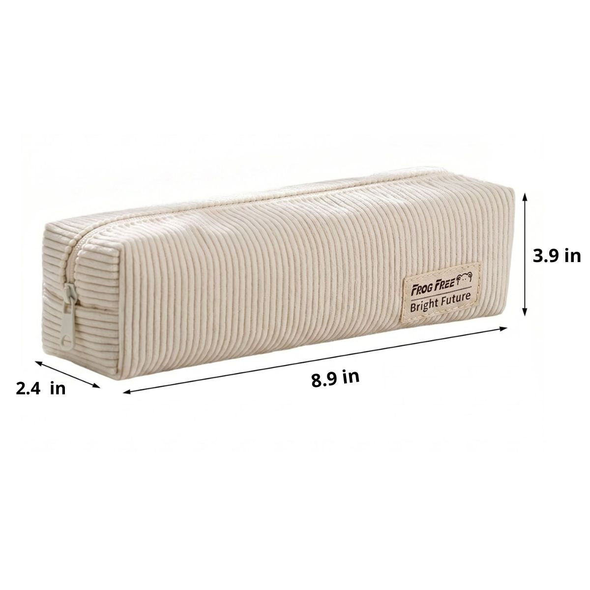 Clear Double Compartment Pencil Case | Large Capacity | Transparent Mesh