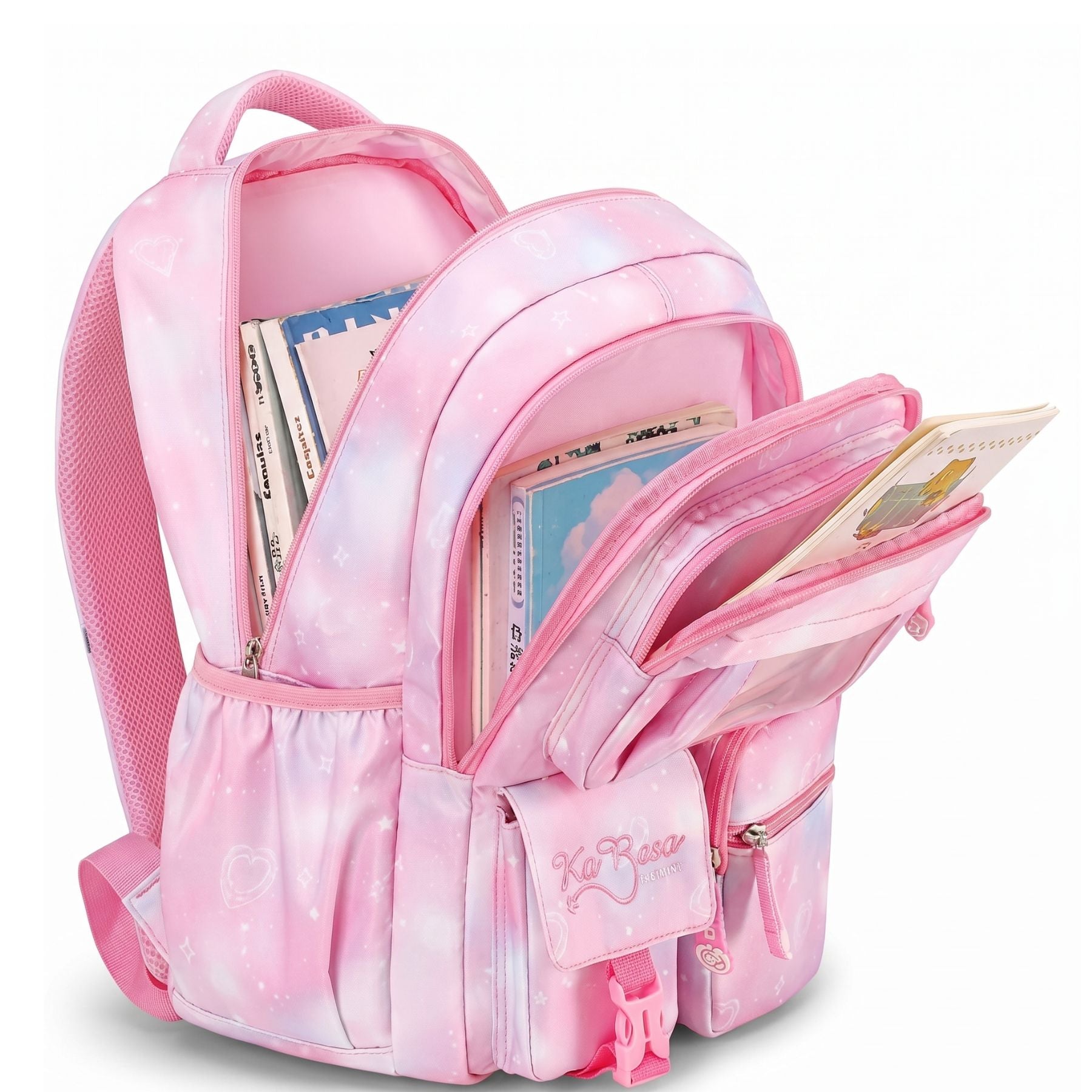 Sac scolaire Princesse Effet Brillant | Grande capacité | Oxford résistant | Style kawaii