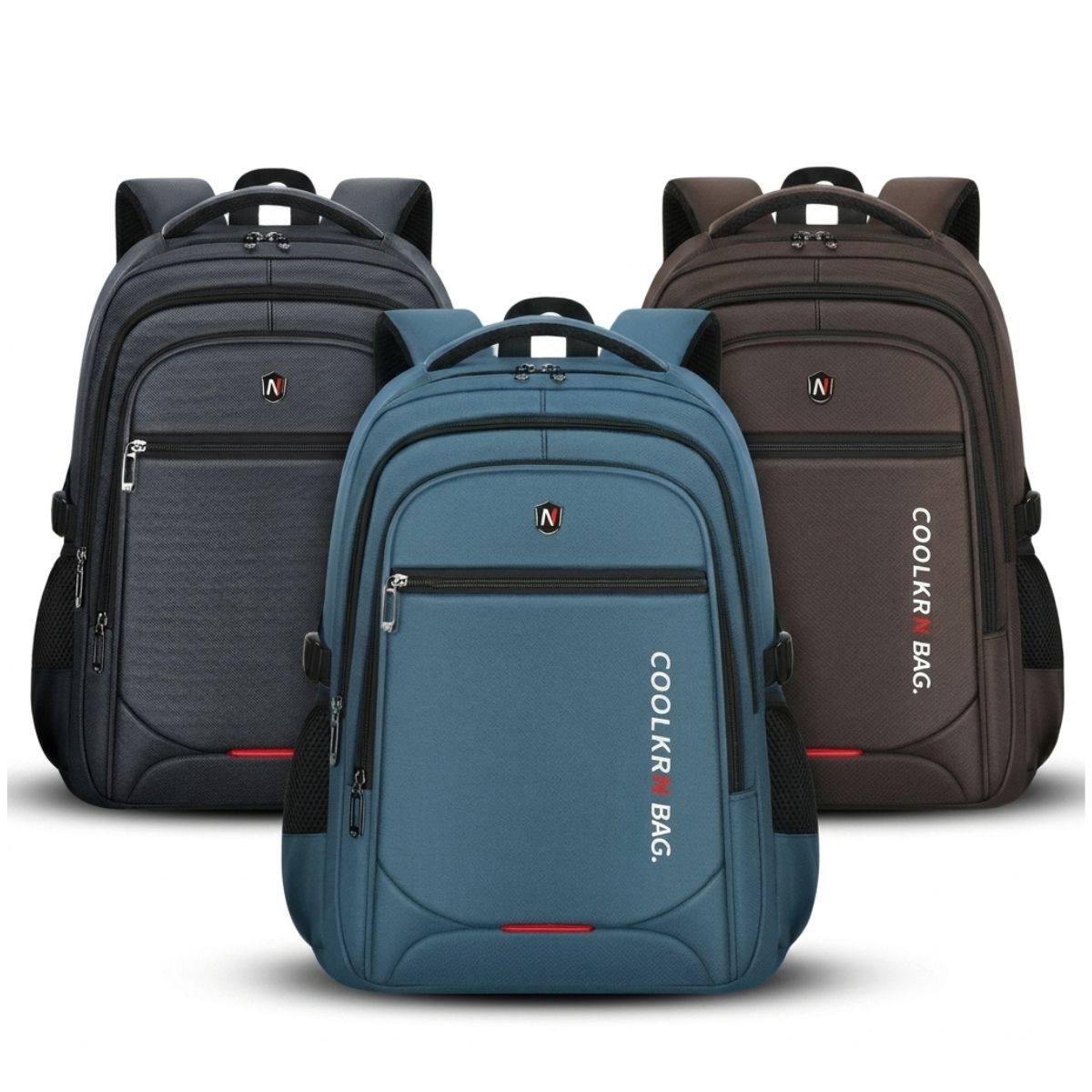 Modern School Backpack | Large Capacity | Waterproof Oxford Fabric