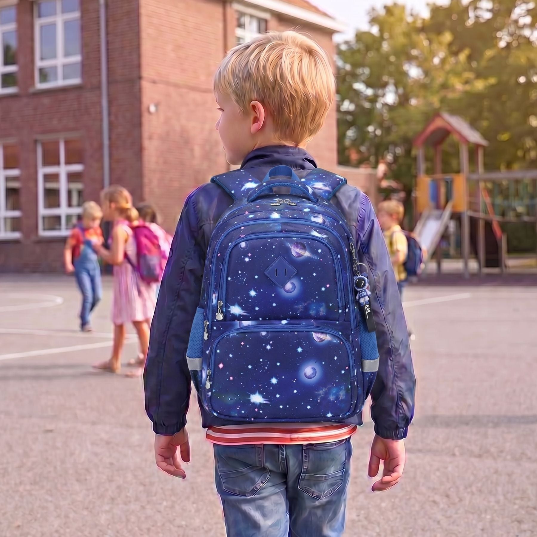 Sac à dos Ciel Étoilé | Grande capacité | Oxford résistant | Style galaxie