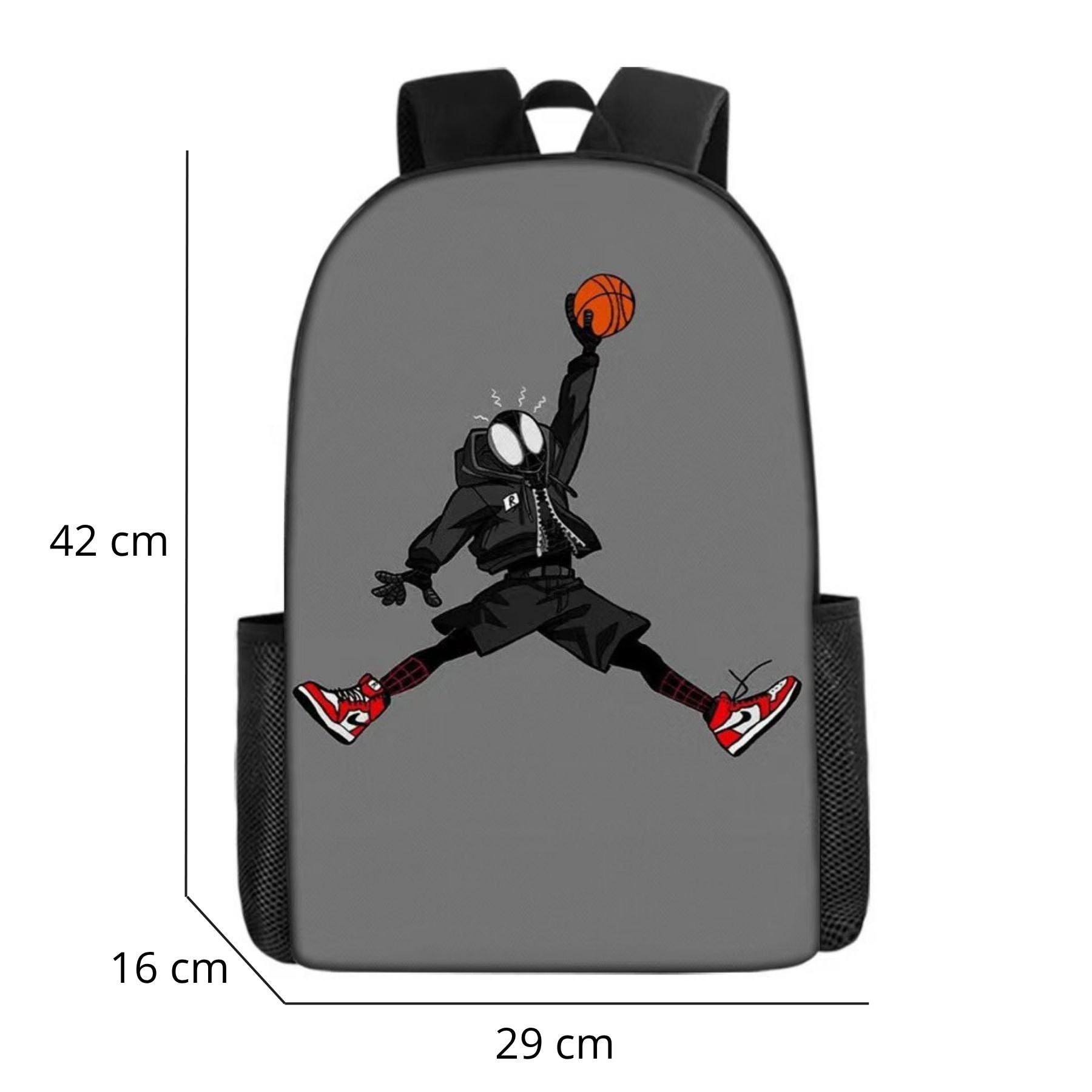 Sac à dos Spider-Man | Kit 3 pièces (sac + bandoulière + trousse)  | Polyester résistant
