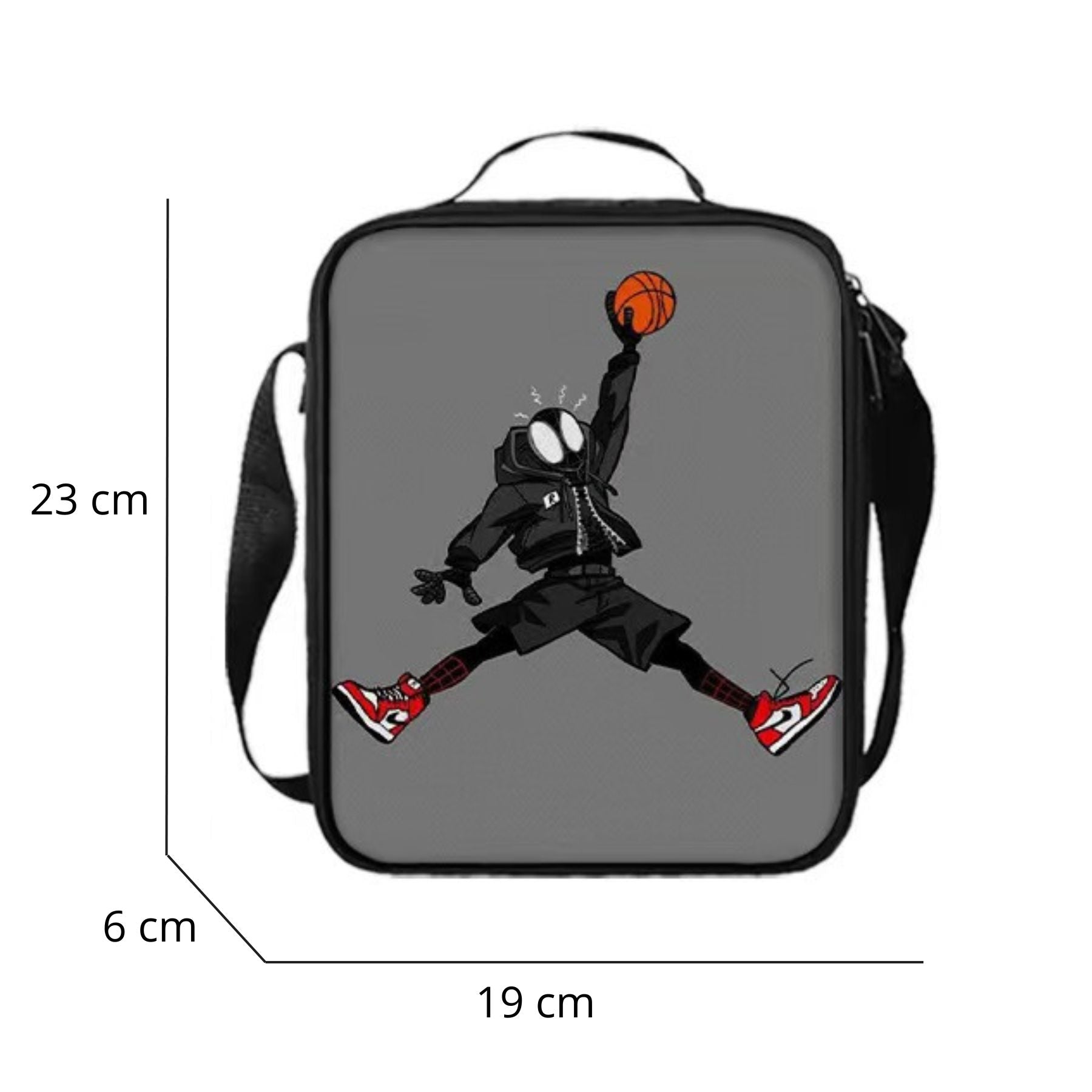 Sac à dos Spider-Man | Kit 3 pièces (sac + bandoulière + trousse)  | Polyester résistant