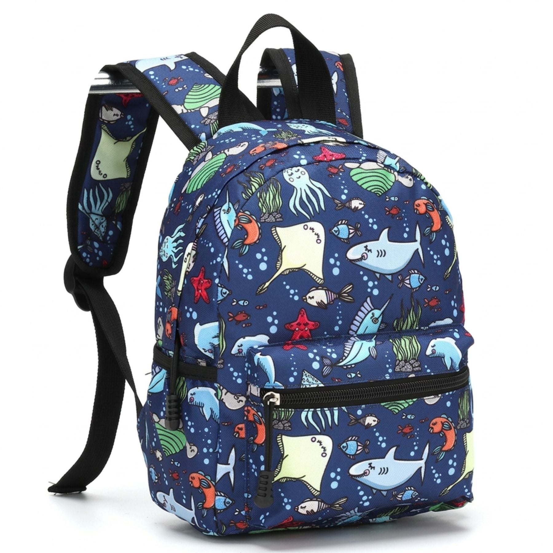Sac à dos animaux marins | Tissu Oxford résistant | Léger et pratique | Port confortable