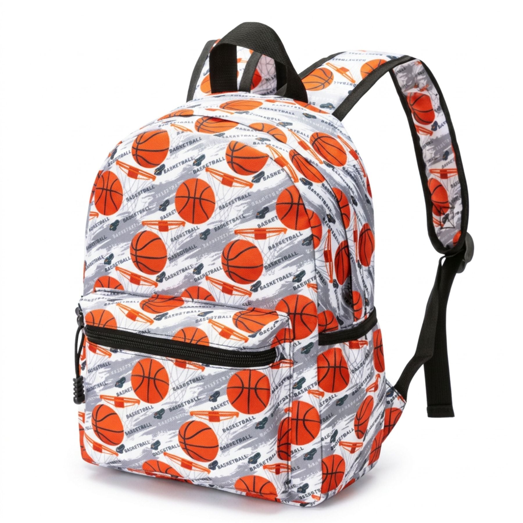Sac à dos basketball blanc | Tissu Oxford résistant | Léger et pratique | Port confortable