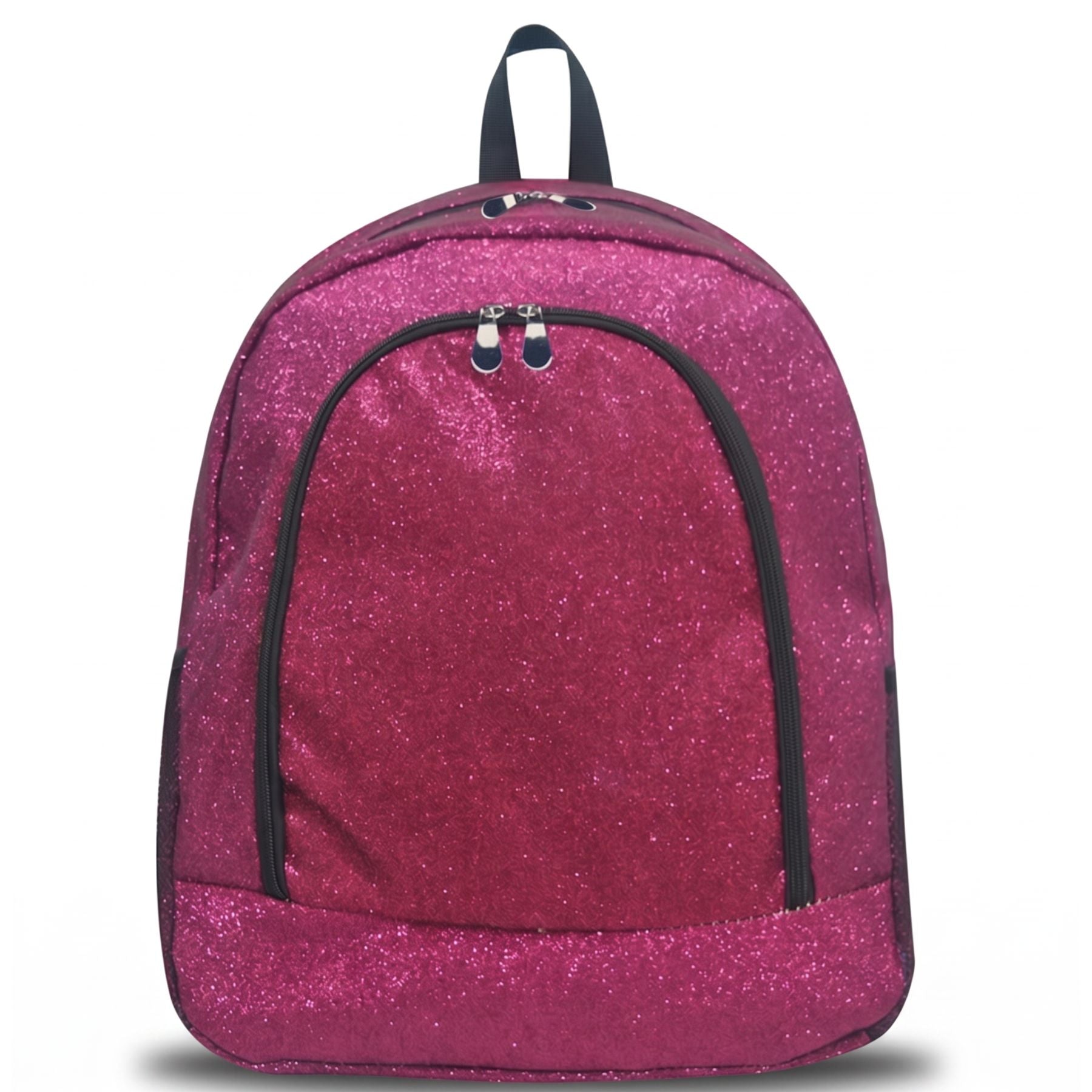 Sac à dos brillant | Polyester résistant | Multiples rangements | Style tendance