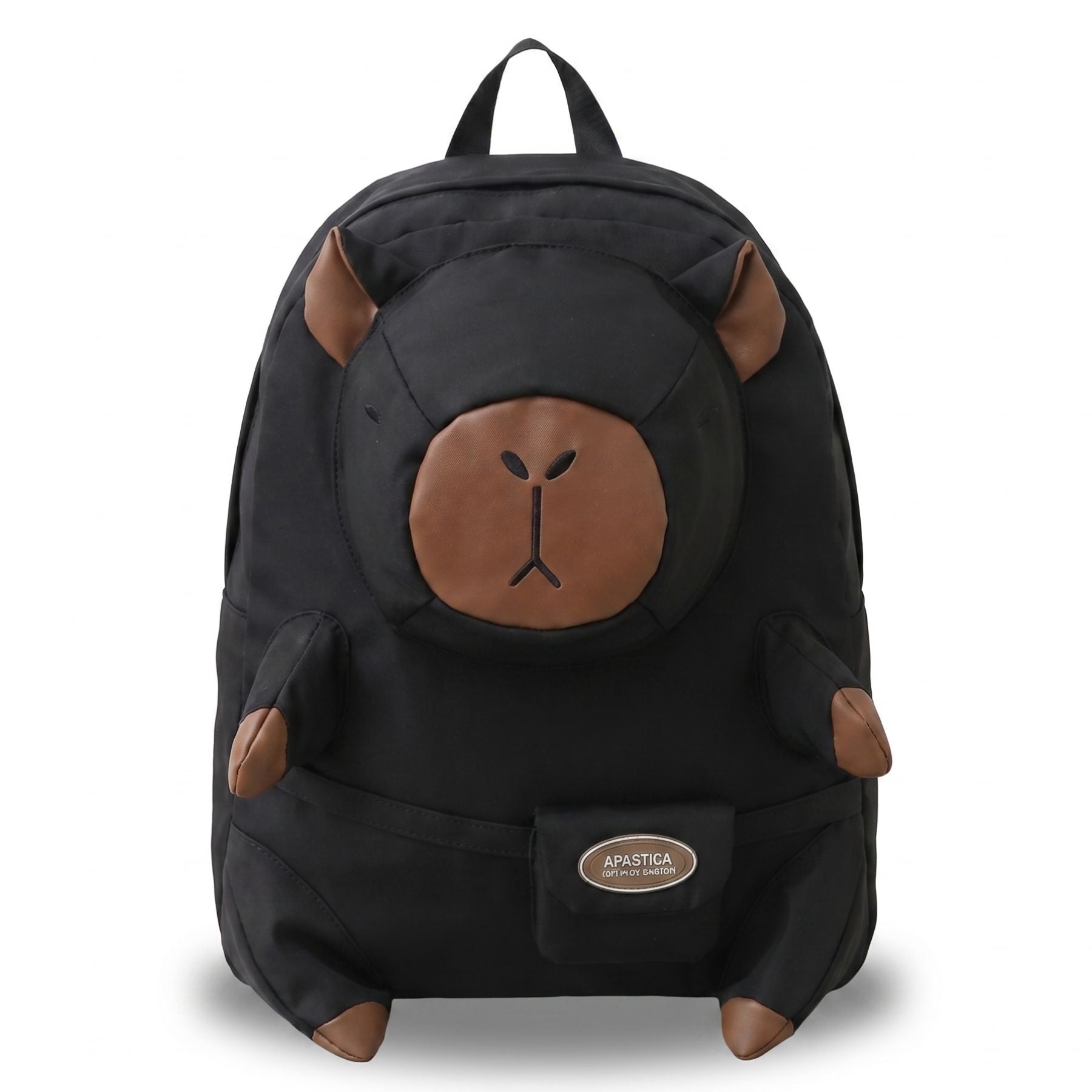Sac à dos capybara kawaii | Grande capacité | Nylon léger et confortable