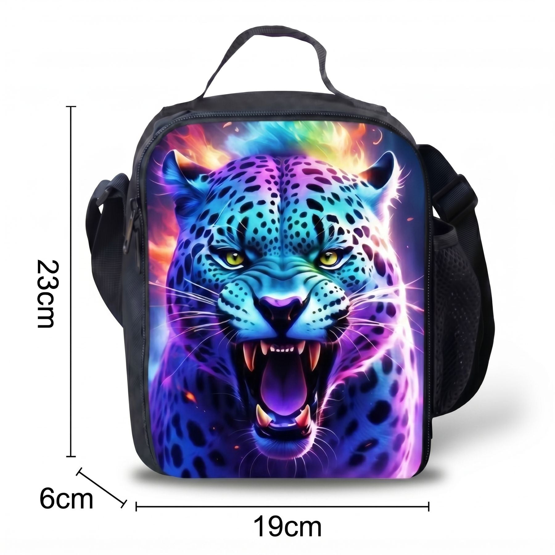 Sac à dos léopard rugissant pour enfant  | Ensemble 3 pièces | Oxford imperméable | Idéal pour école