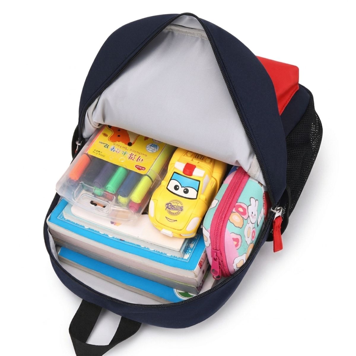 Sac à dos maternelle | Polyester résistant | Bretelles réglables | Transport facile