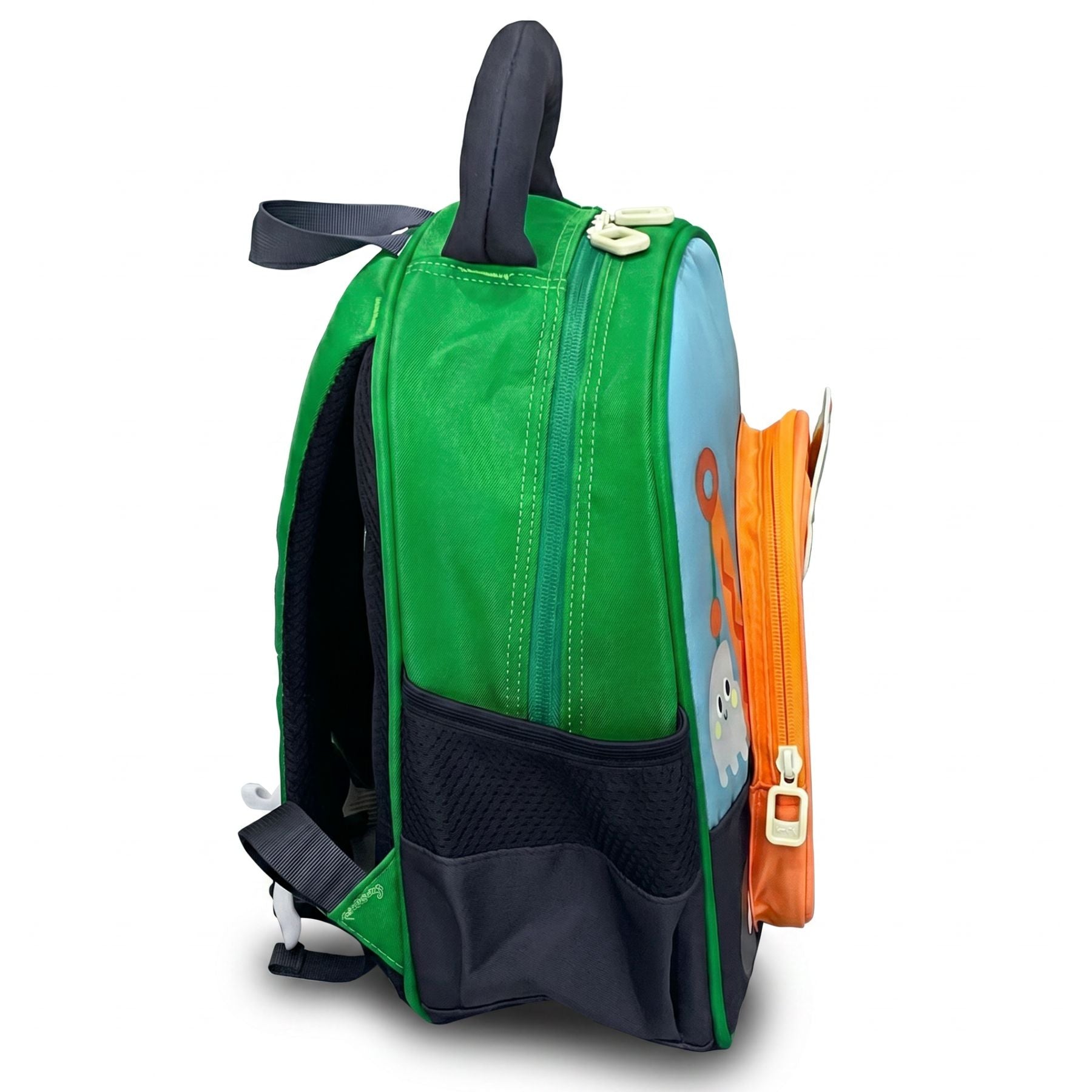 Sac à dos maternelle voiture cartoon | Grande capacité | Tissu nylon résistant