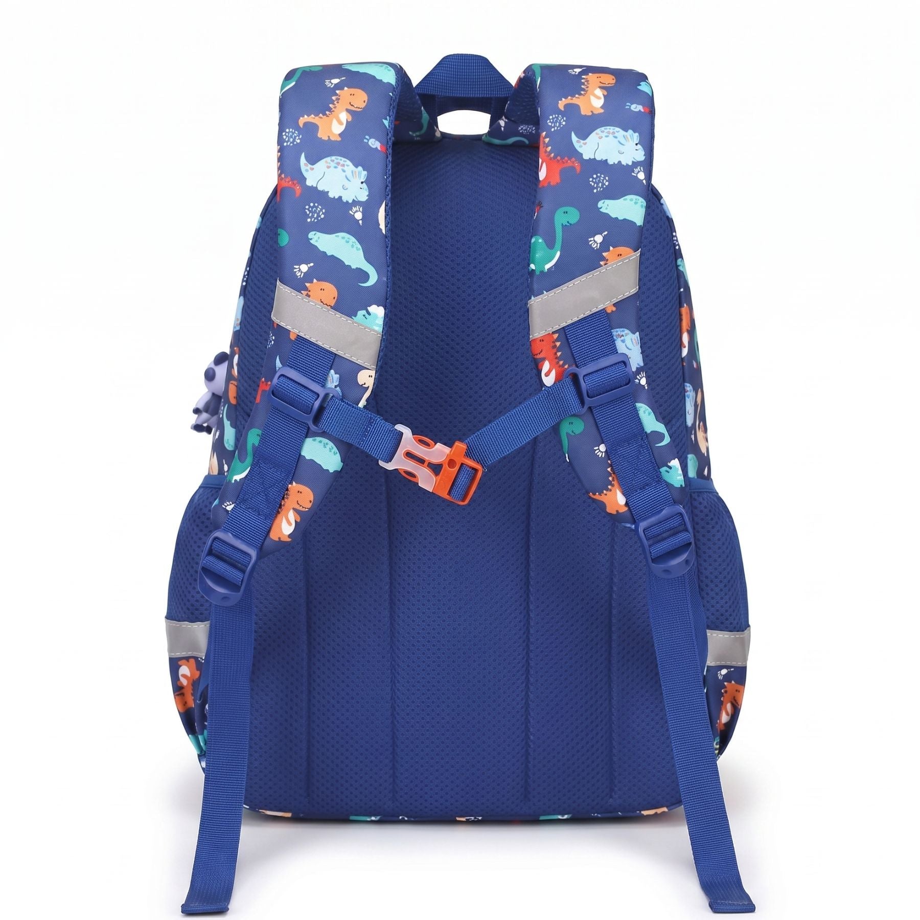 Sac à dos motif Dinosaure bleu | Grande capacité | Oxford résistant | Bretelles confortables