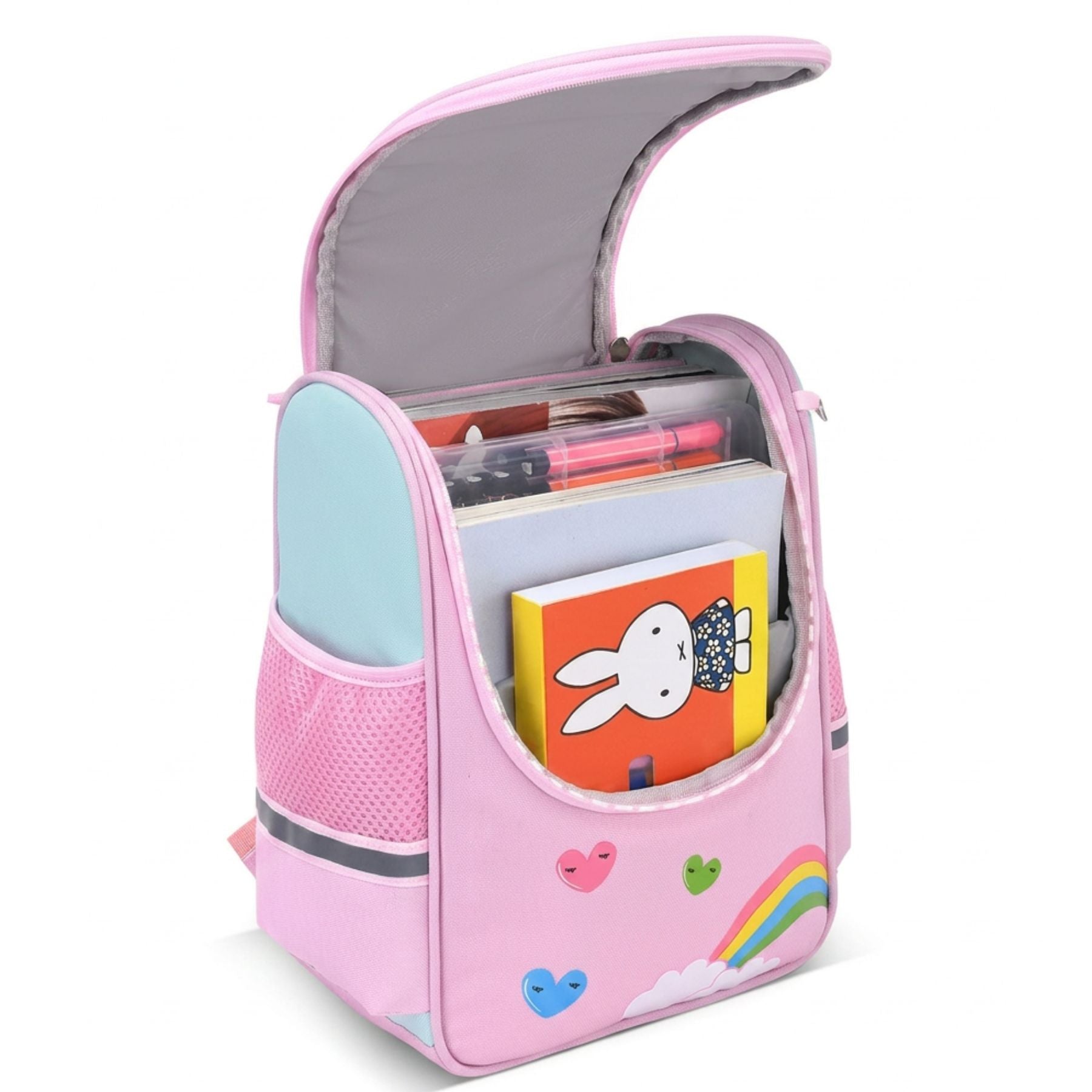 Sac à dos pour enfant licorne pastel | Tissu Oxford résistant | Bretelles respirantes